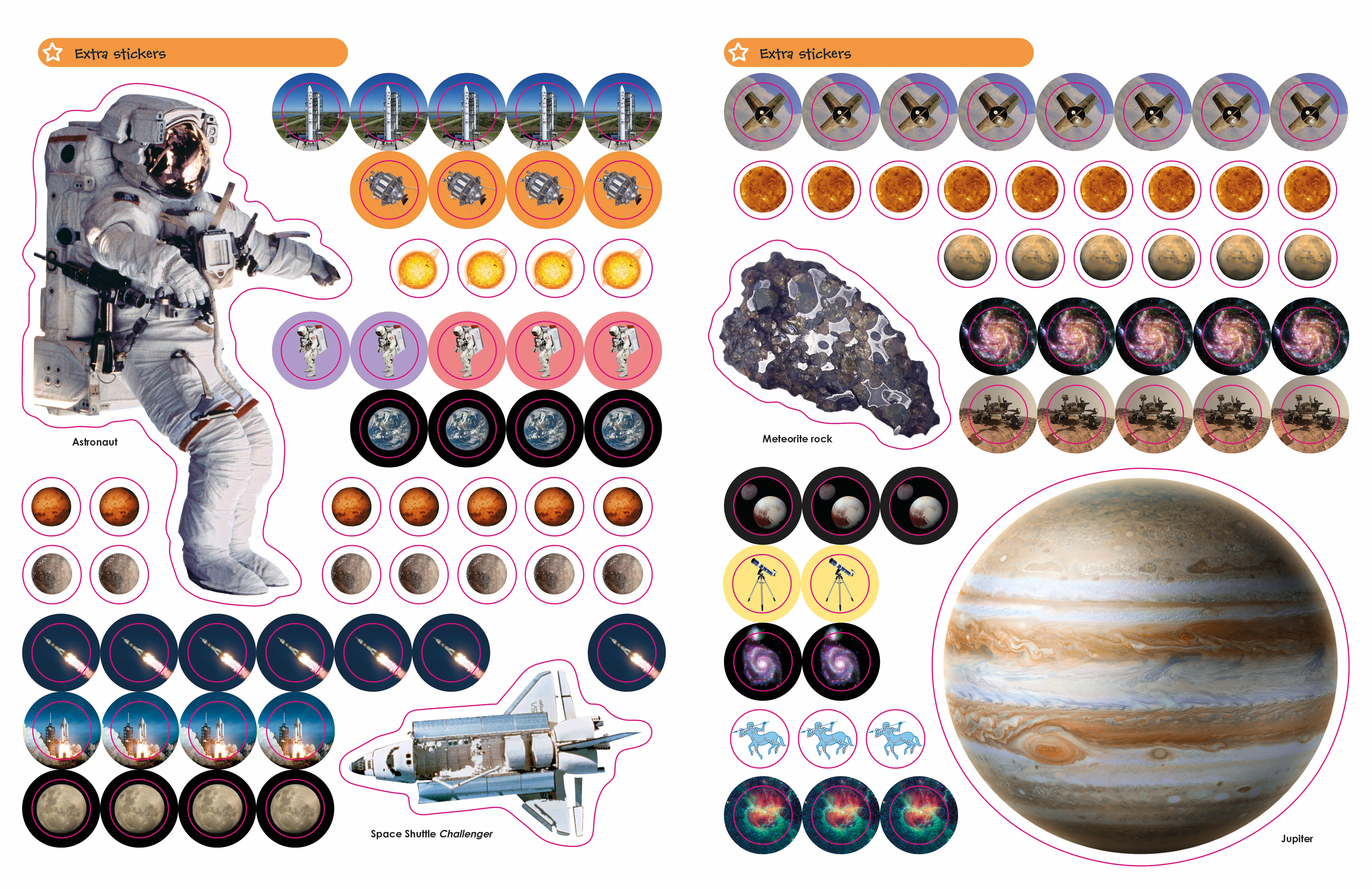 Space Ultimate Sticker Book - Image 6