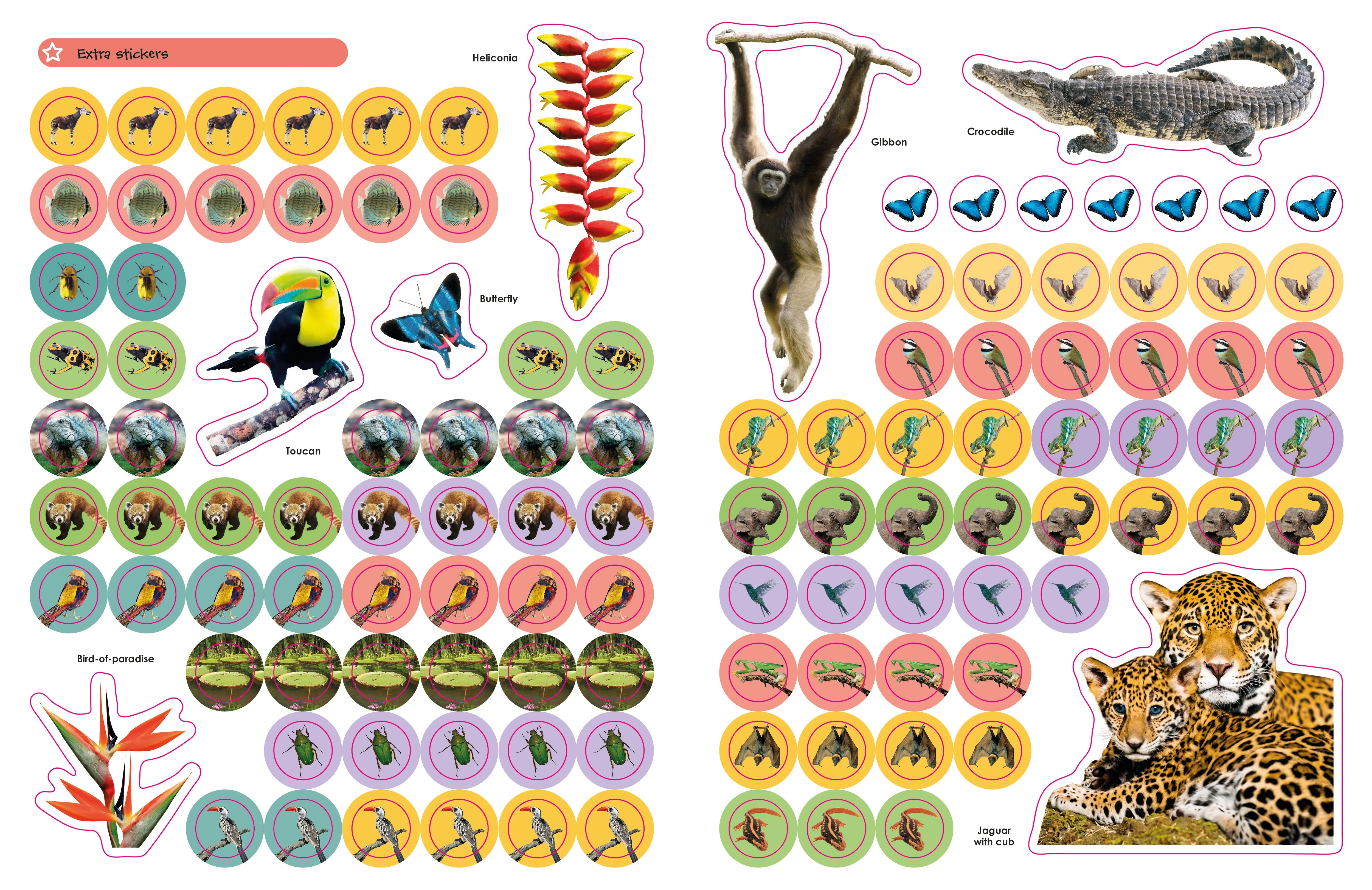 Jungle Ultimate Sticker Book - Image 5