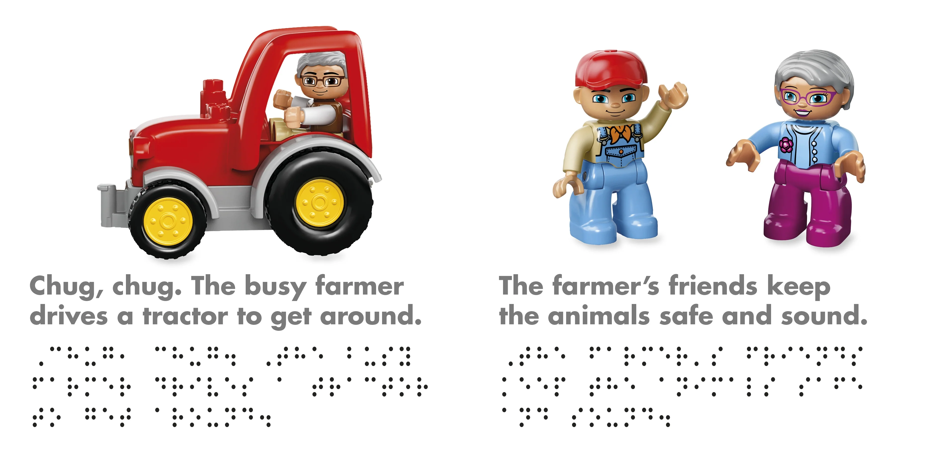DK Braille LEGO DUPLO Farm - Image 5