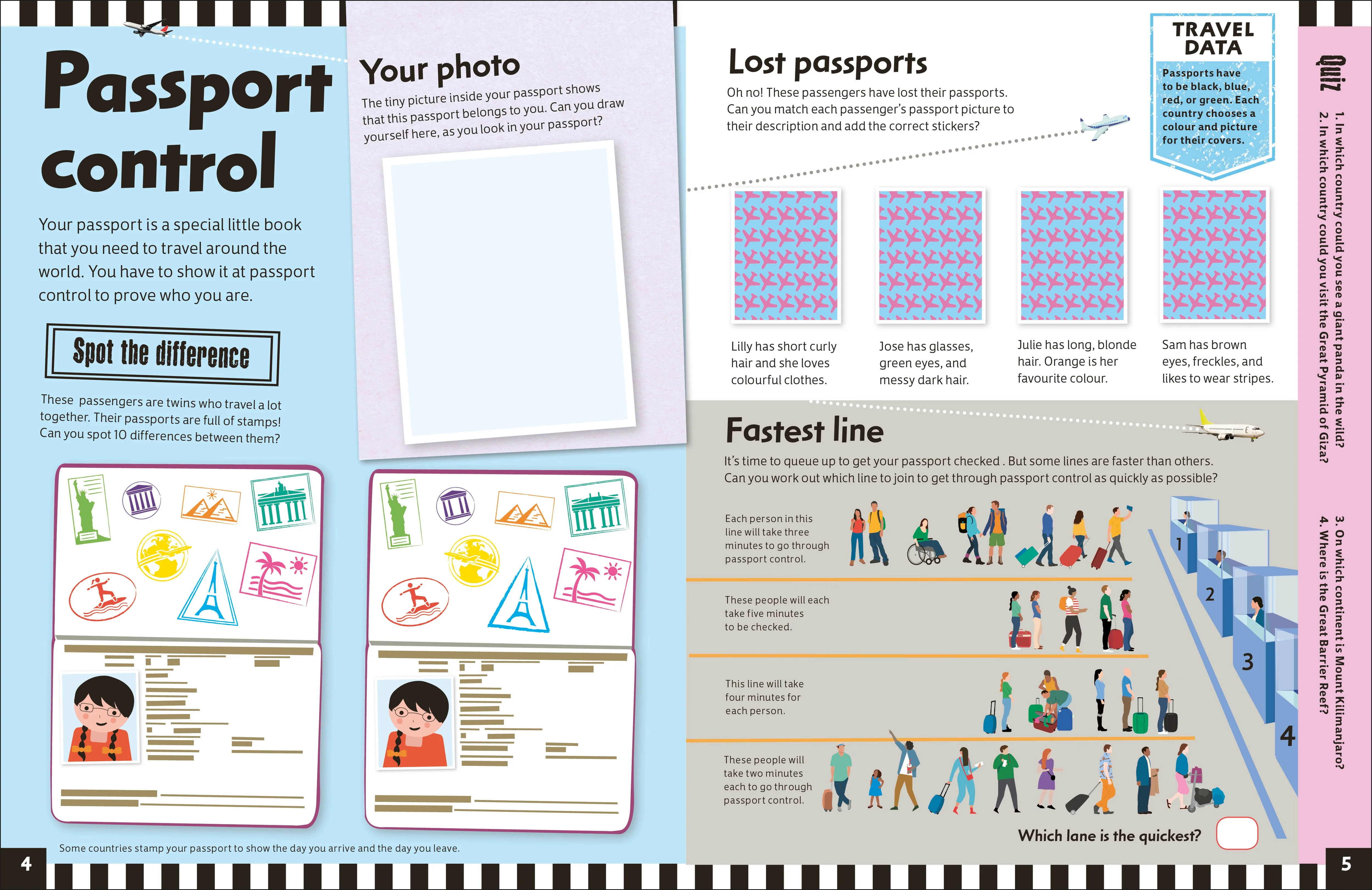 At the Airport Activity Book - Image 3