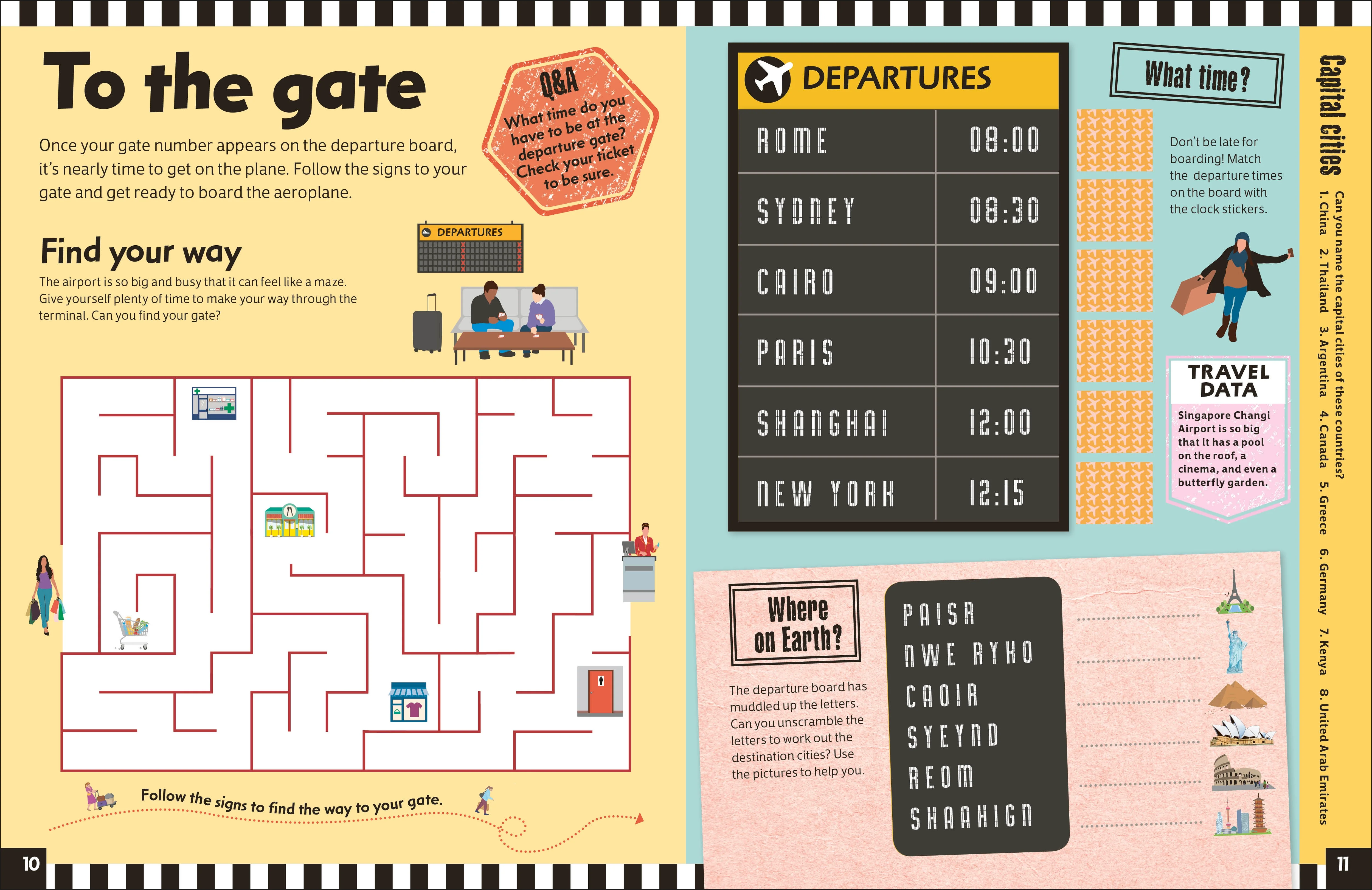 At the Airport Activity Book - Image 4