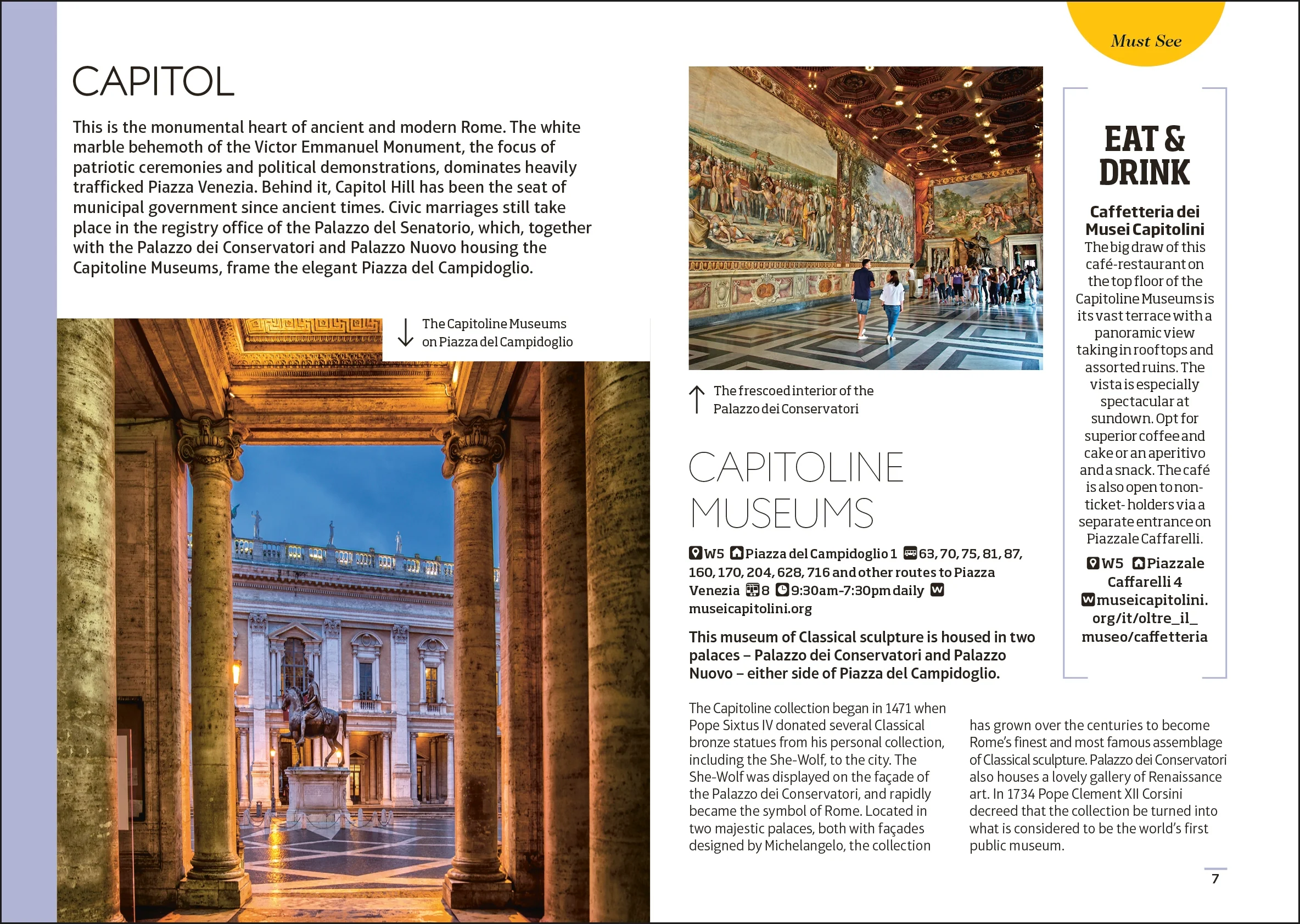 DK Rome Mini Map and Guide - Image 2