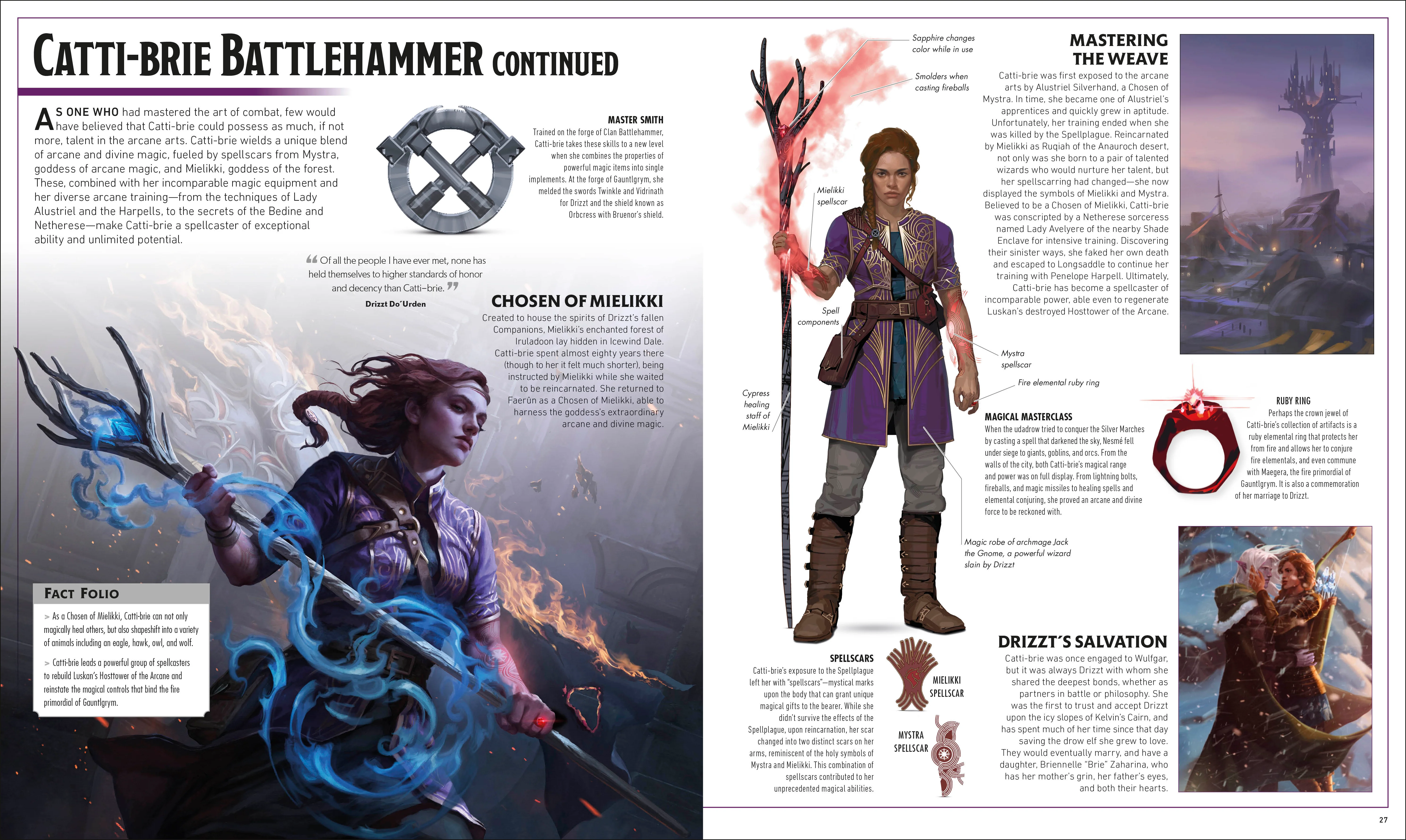 Dungeons & Dragons The Legend of Drizzt Visual Dictionary - Image 4