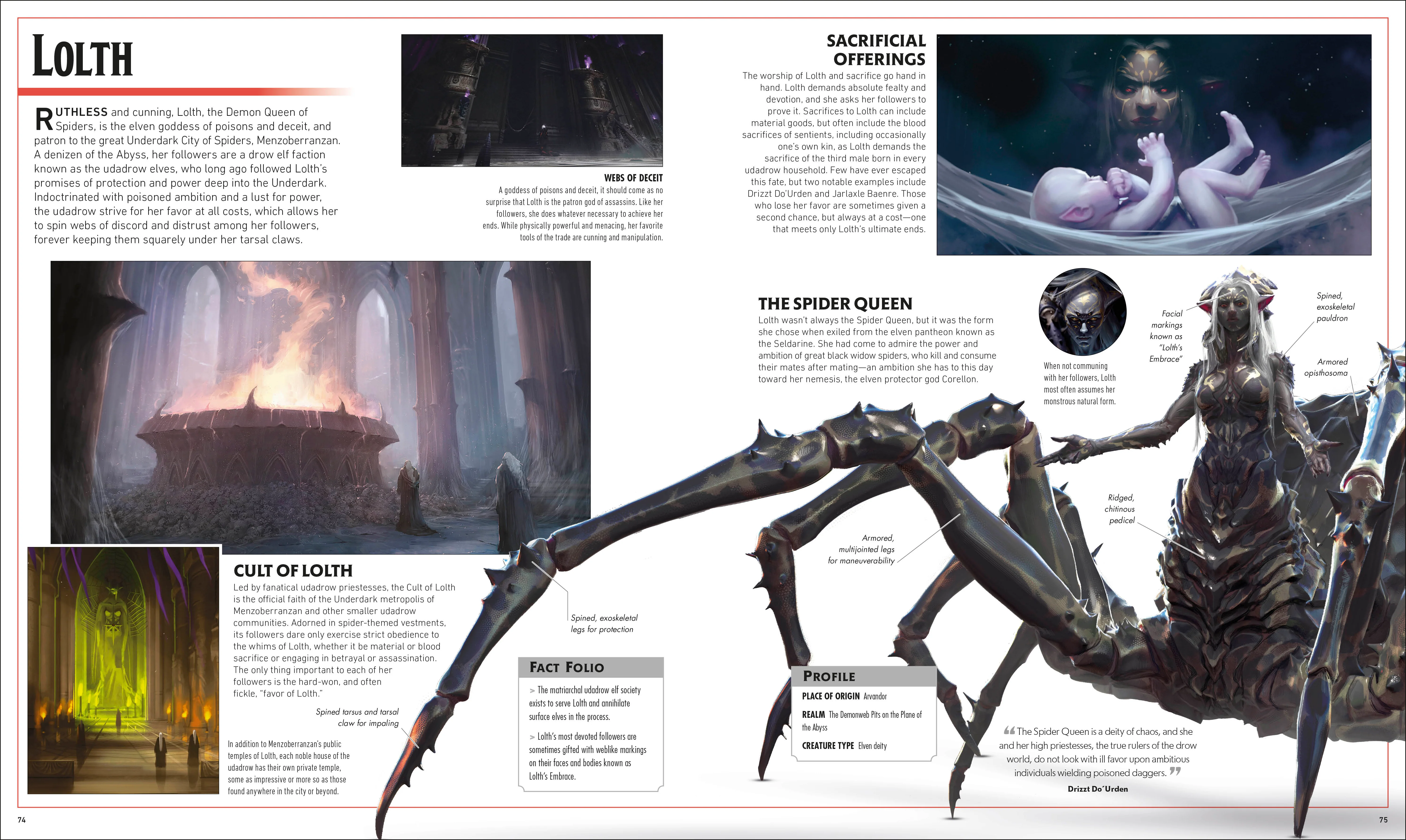 Dungeons & Dragons The Legend of Drizzt Visual Dictionary - Image 6