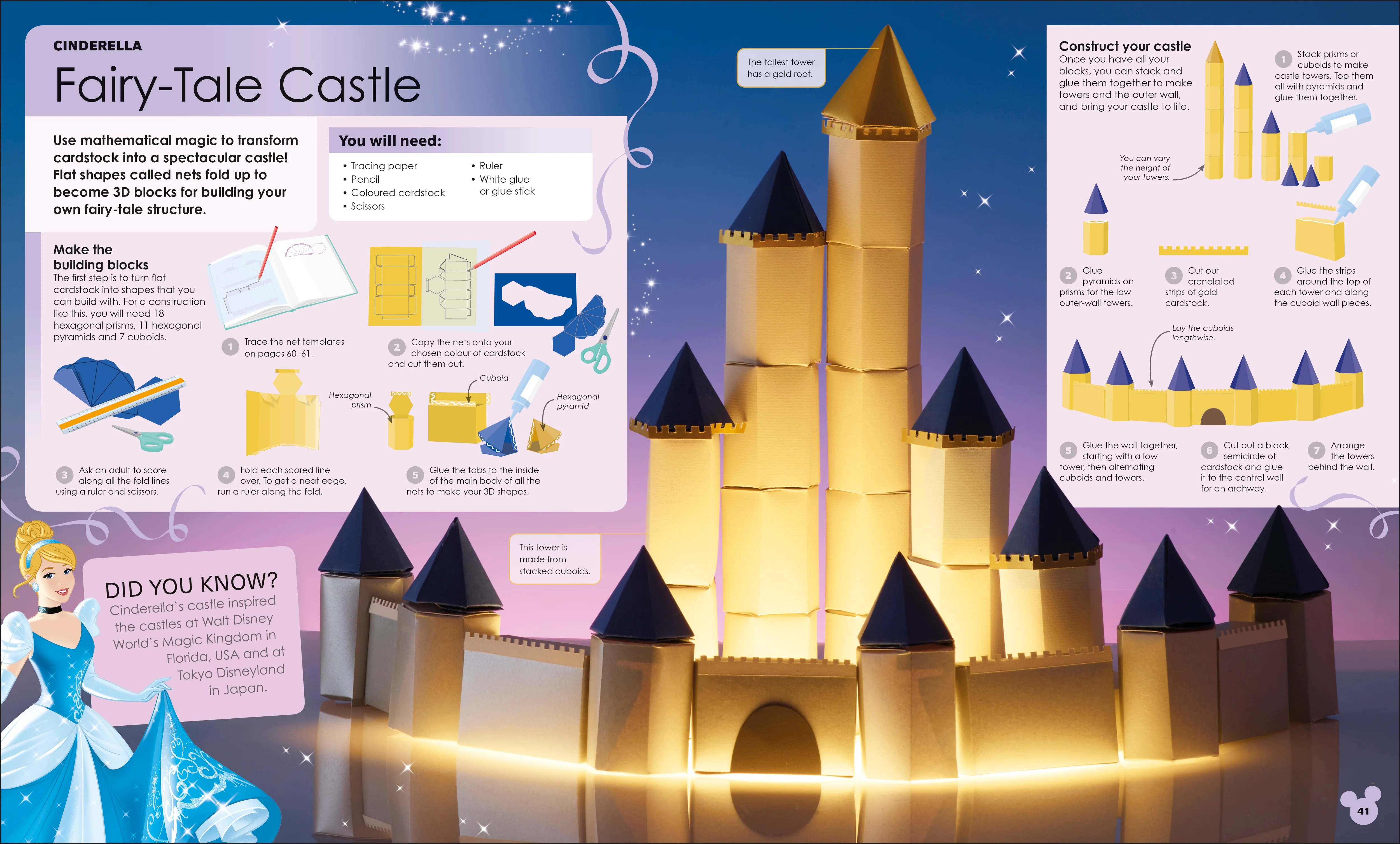 Disney Princess Craft Book - Image 4