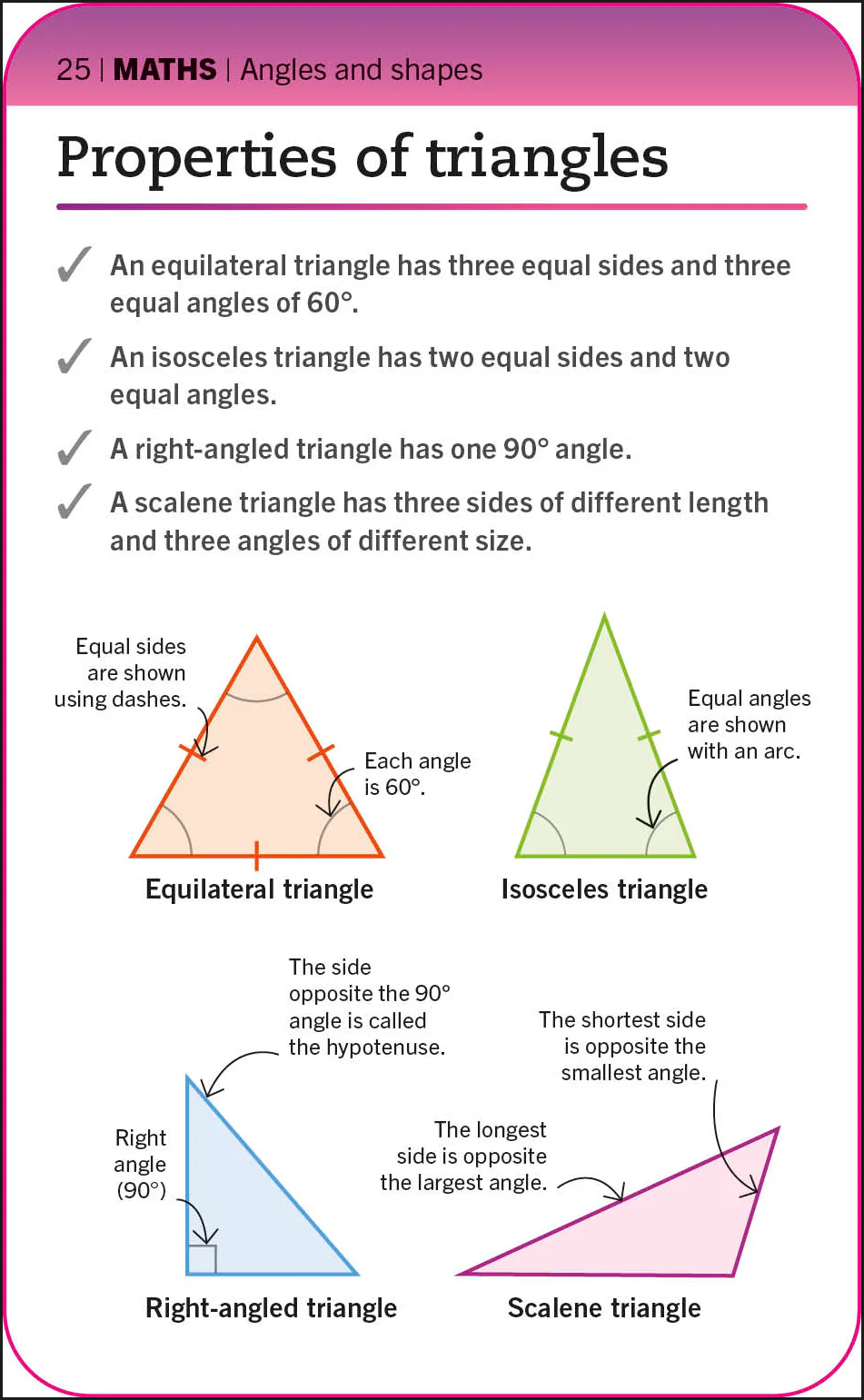 Super Simple Maths Revision Cards Key Stages 3 and 4 - Image 3