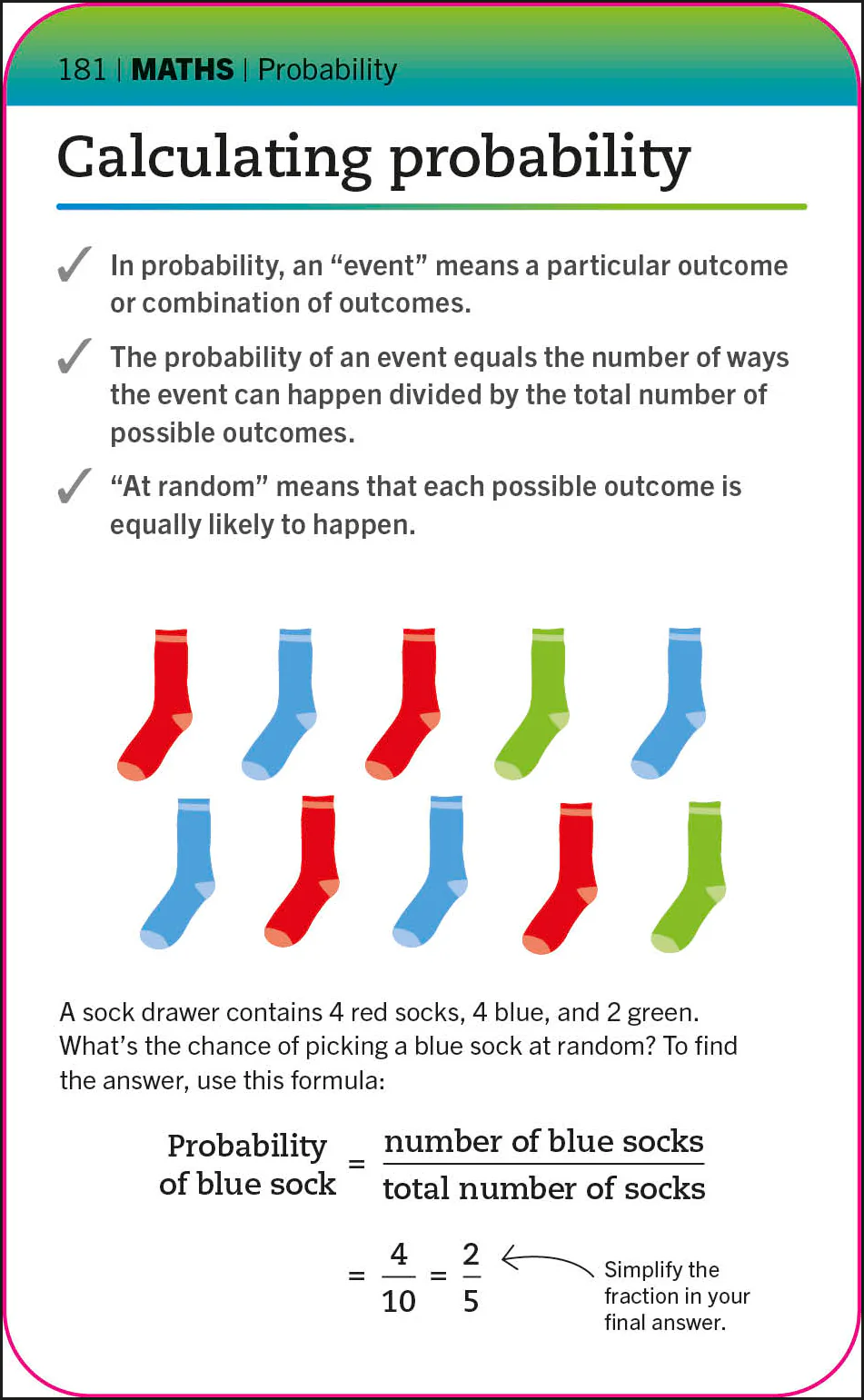 Super Simple Maths Revision Cards Key Stages 3 and 4 - Image 5