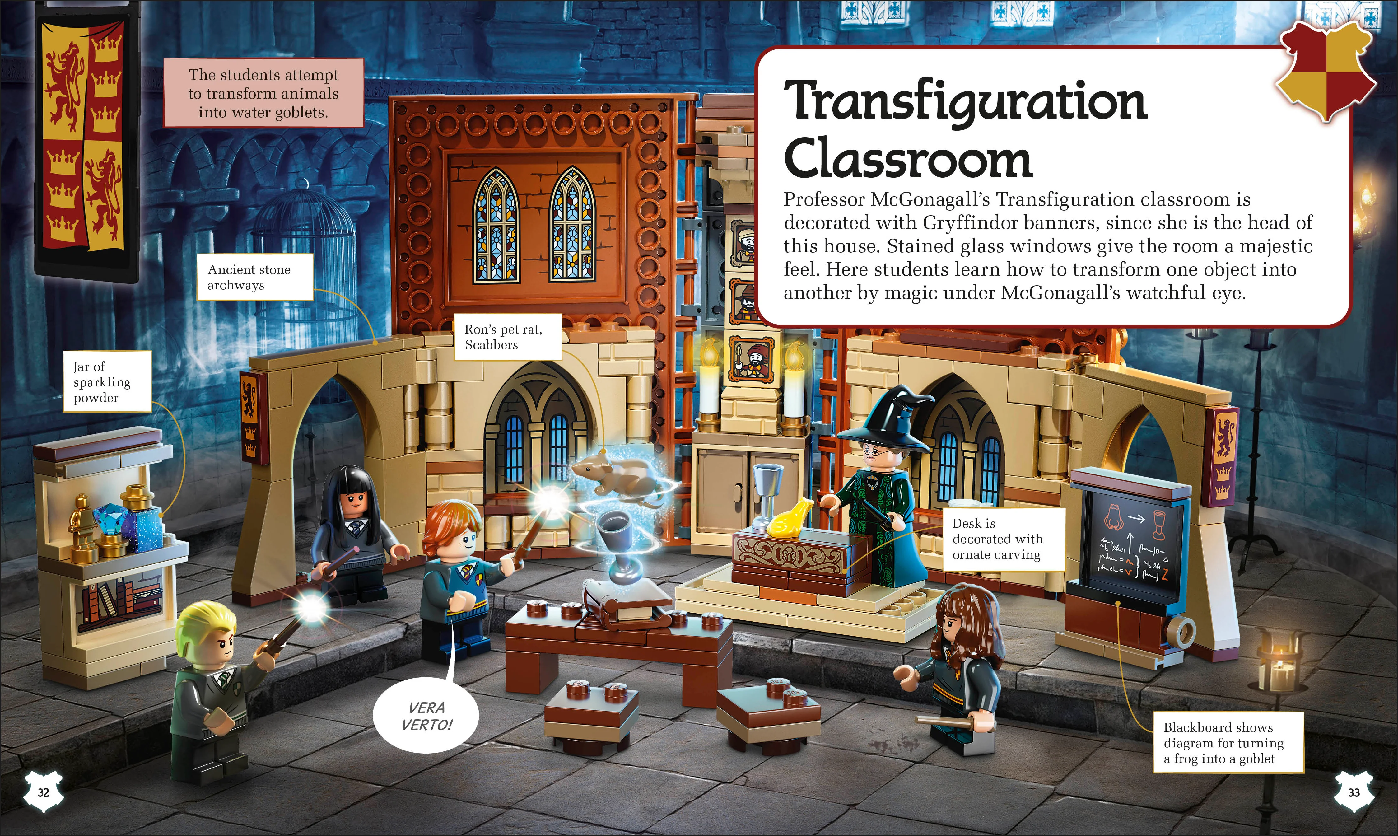 LEGO Harry Potter A Spellbinding Guide to Hogwarts Houses - Image 4