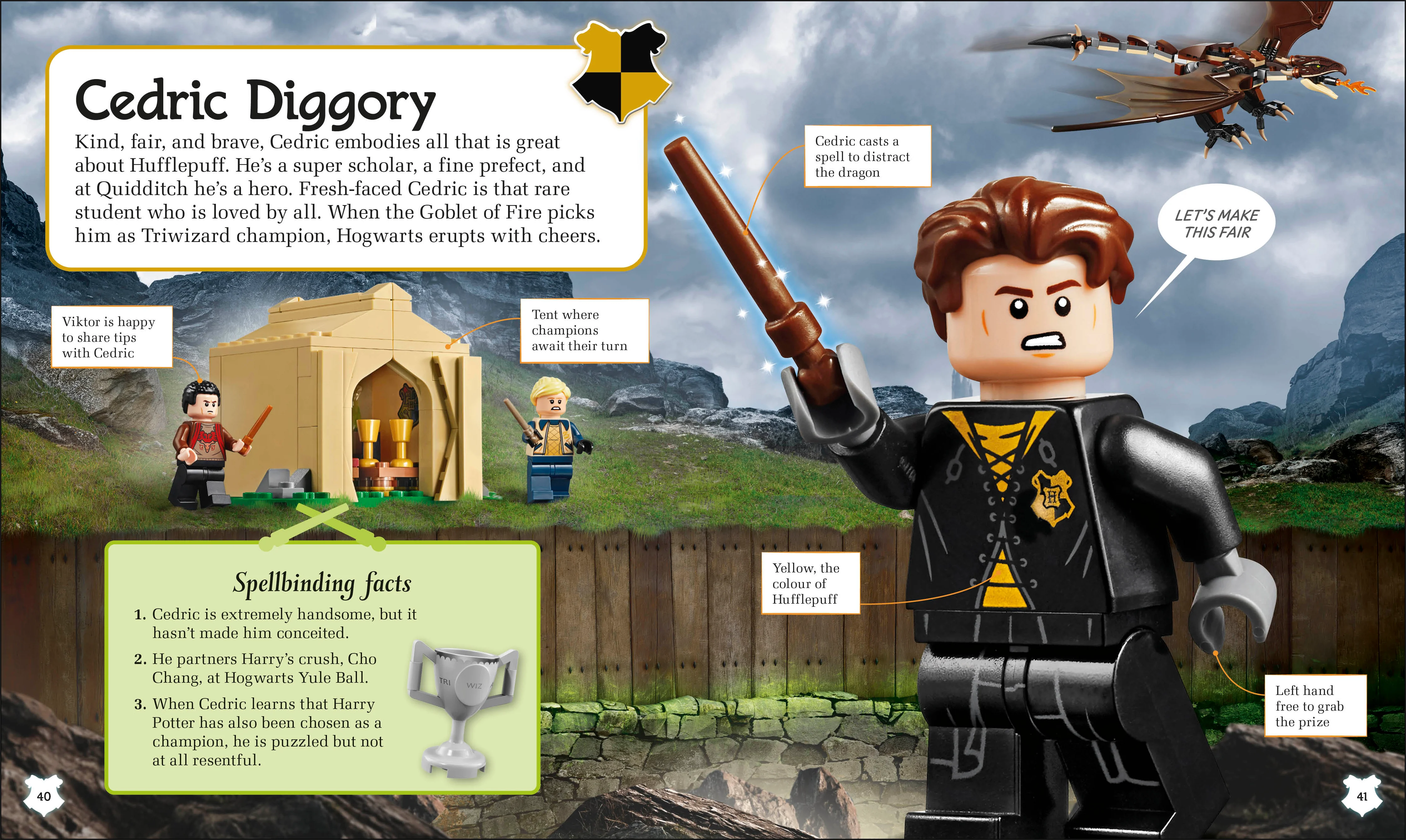 LEGO Harry Potter A Spellbinding Guide to Hogwarts Houses - Image 5