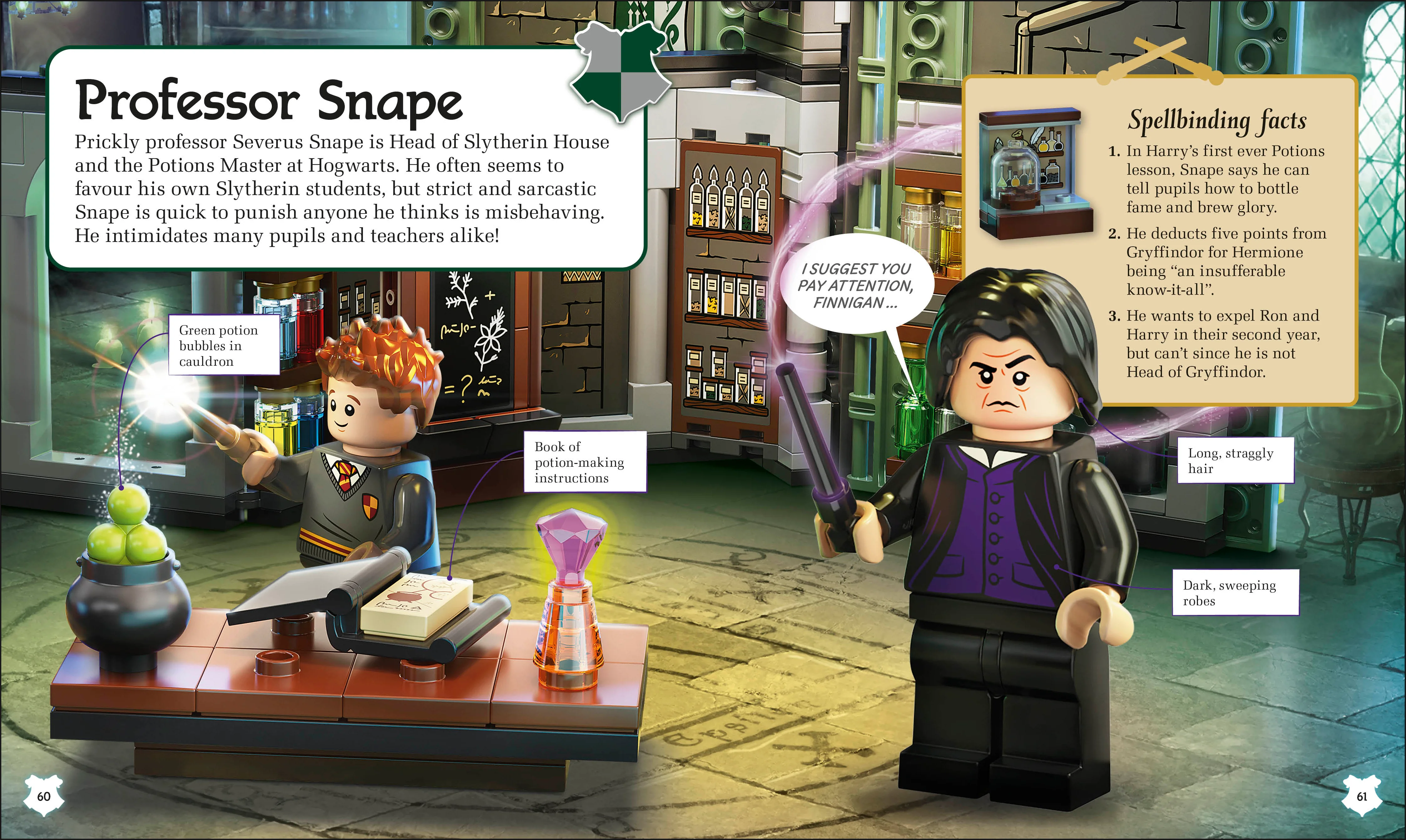 LEGO Harry Potter A Spellbinding Guide to Hogwarts Houses - Image 8