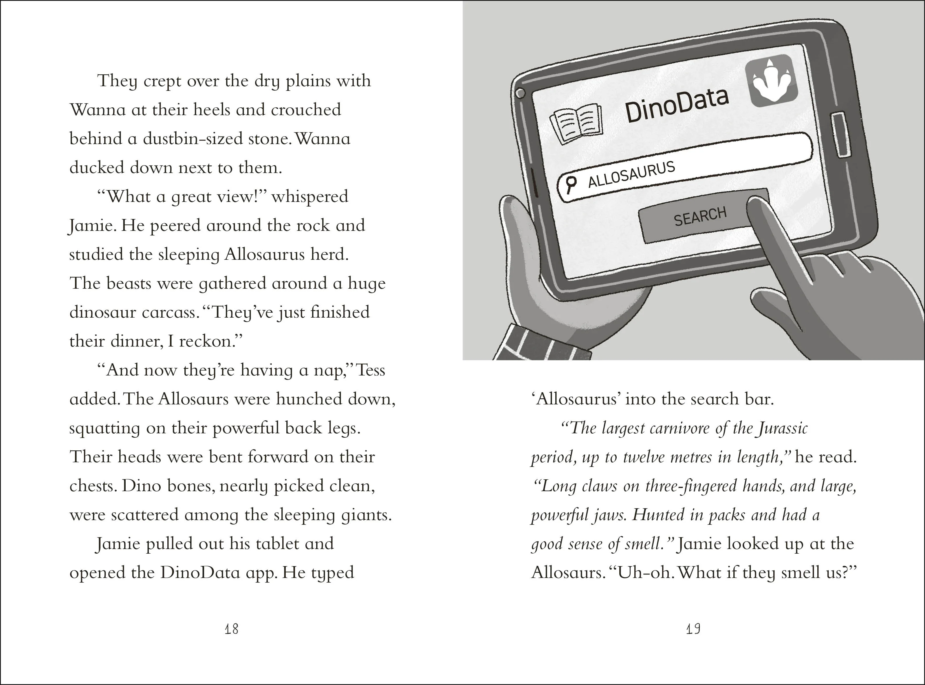 Dinosaur Club: Avoiding the Allosaurus - Image 3