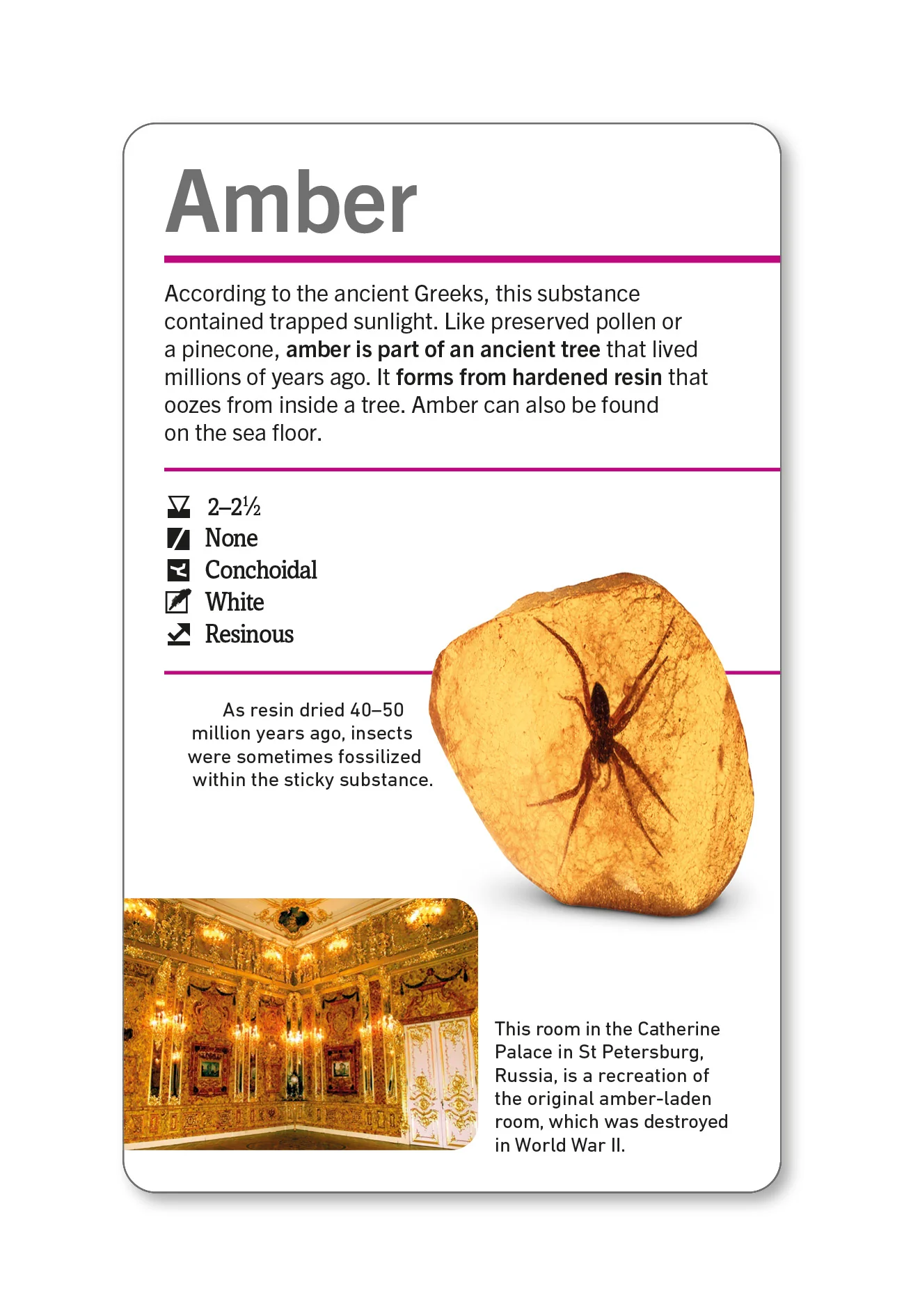 Our World in Pictures Rocks & Minerals Flash Cards - Image 11