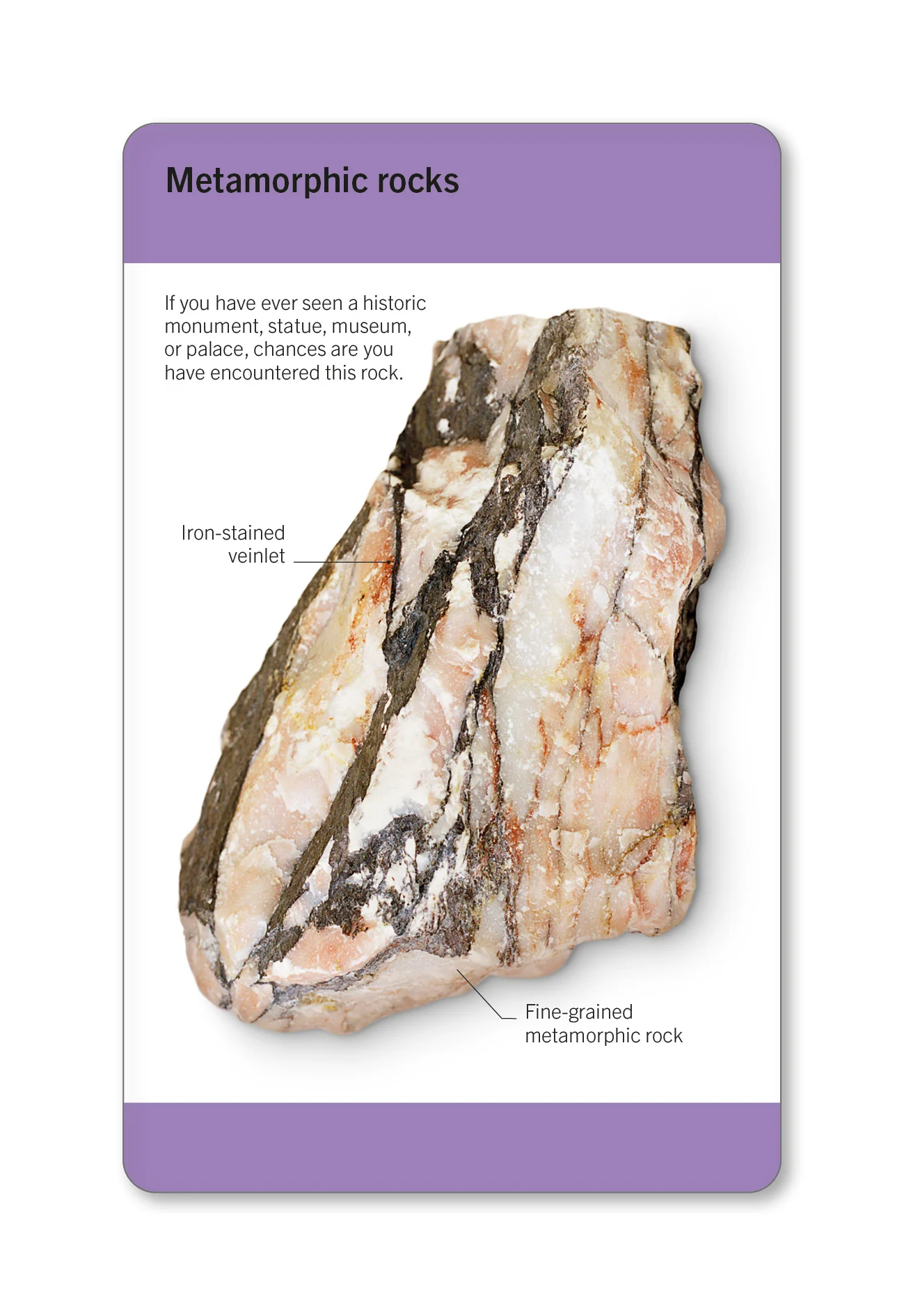 Our World in Pictures Rocks & Minerals Flash Cards - Image 4