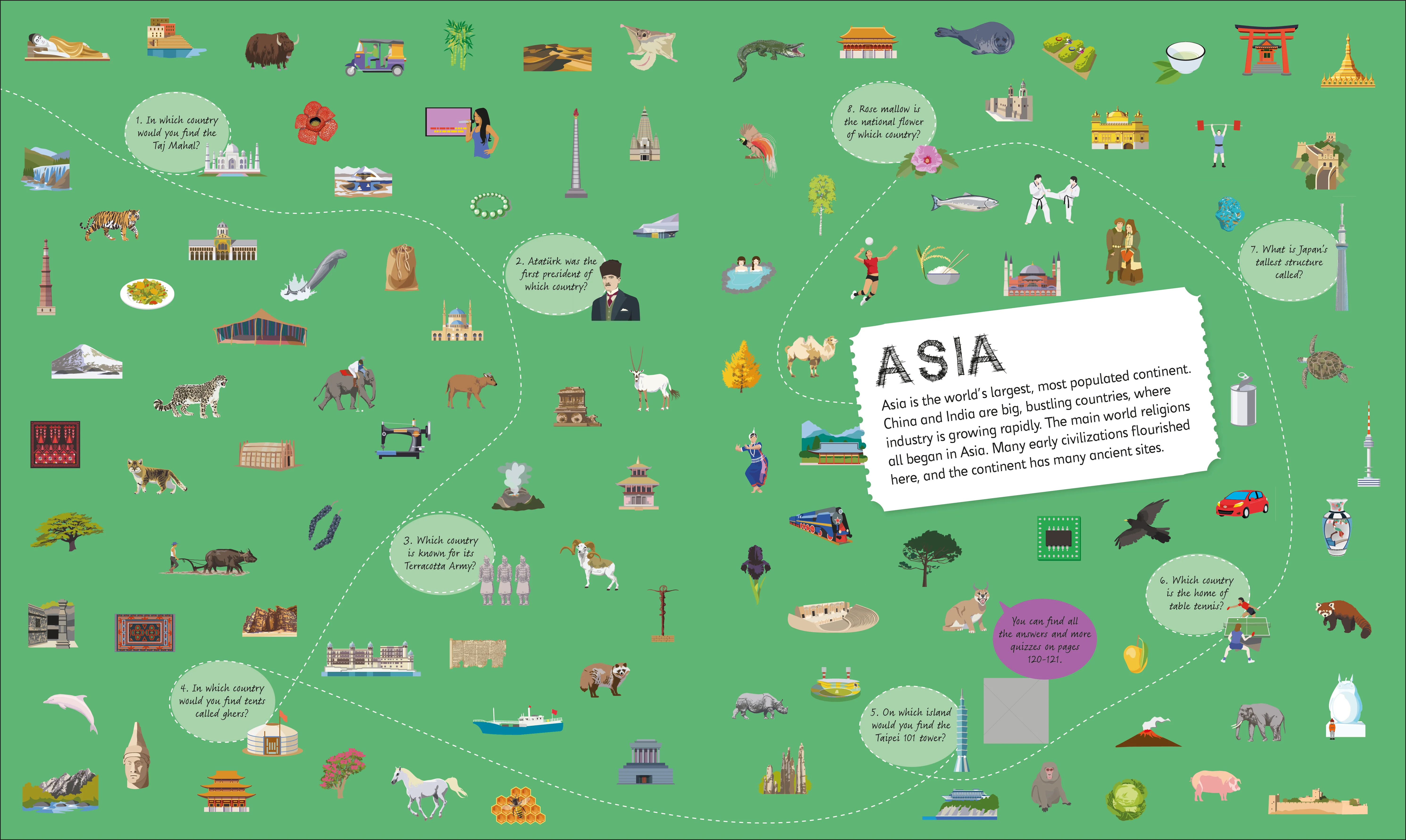 Children's Illustrated Atlas - Image 4