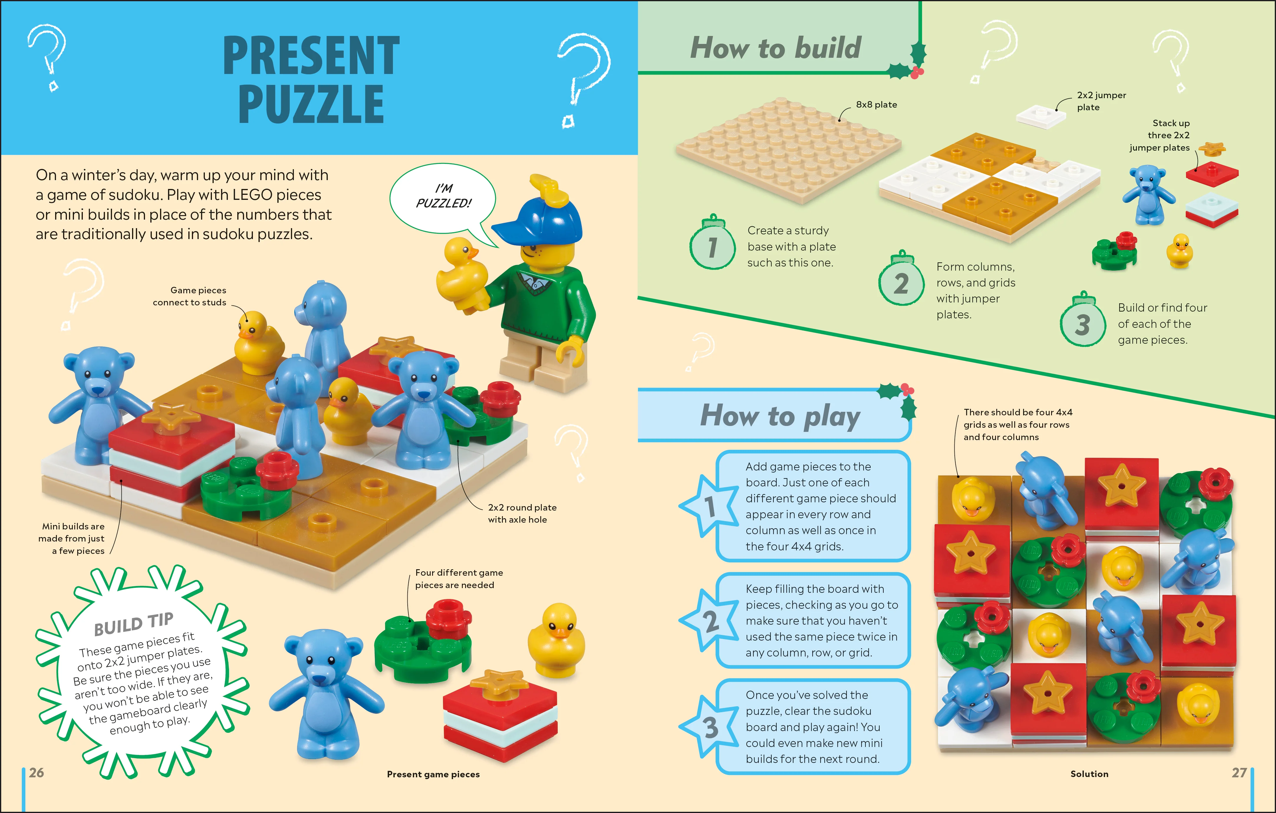 The LEGO Christmas Games Book - Image 3