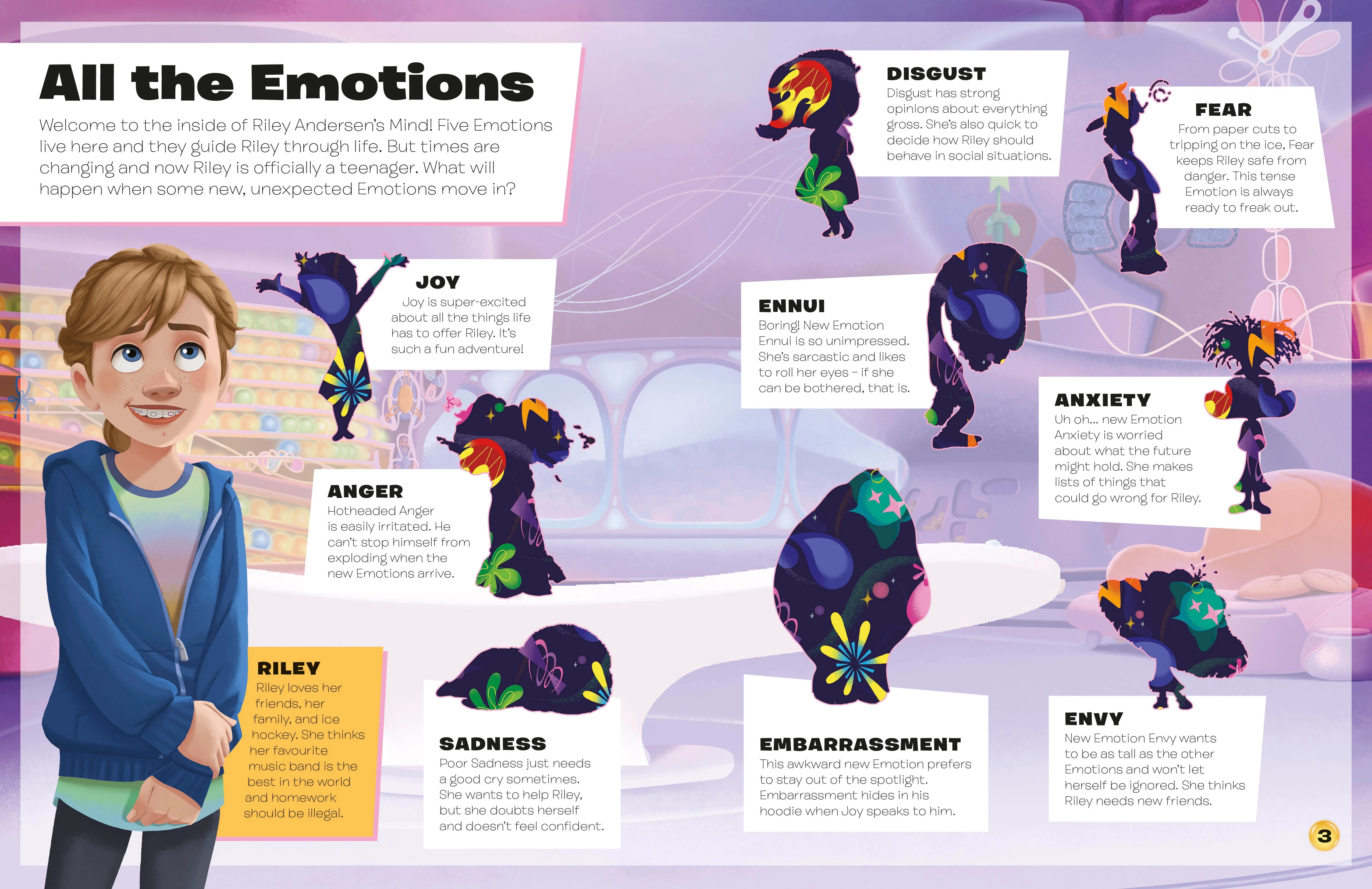 Disney Pixar Inside Out 2 Ultimate Sticker Book - Image 3