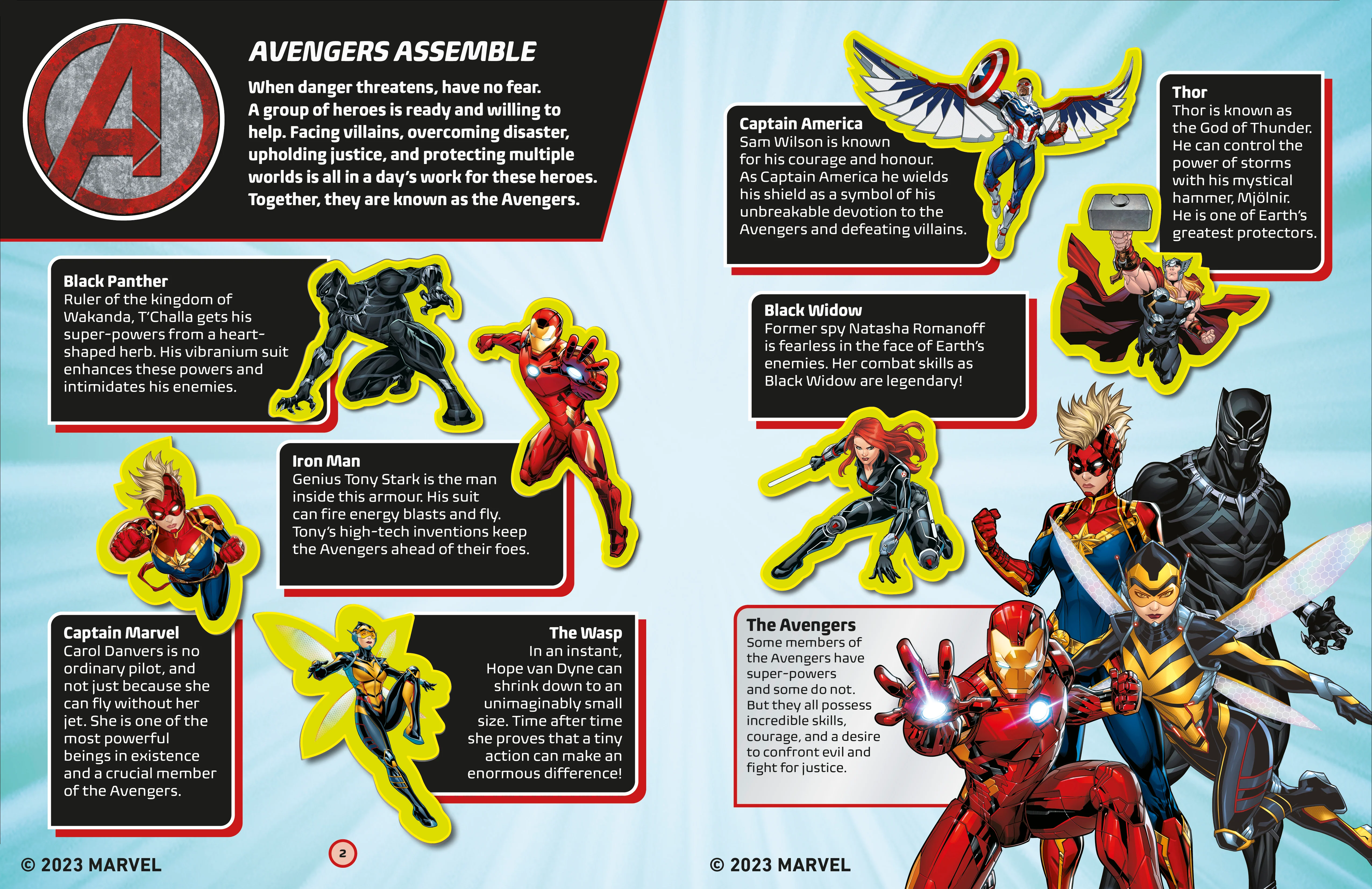 Marvel Avengers Glow in the Dark Sticker Book - Image 2