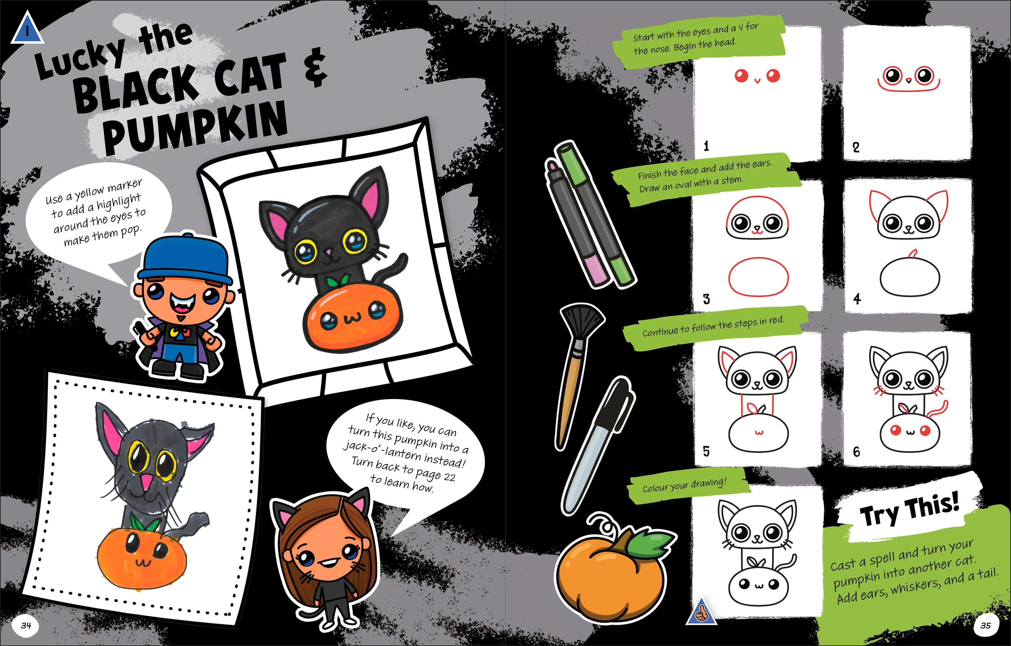 Draw with Art for Kids Hub Halloween - Image 4