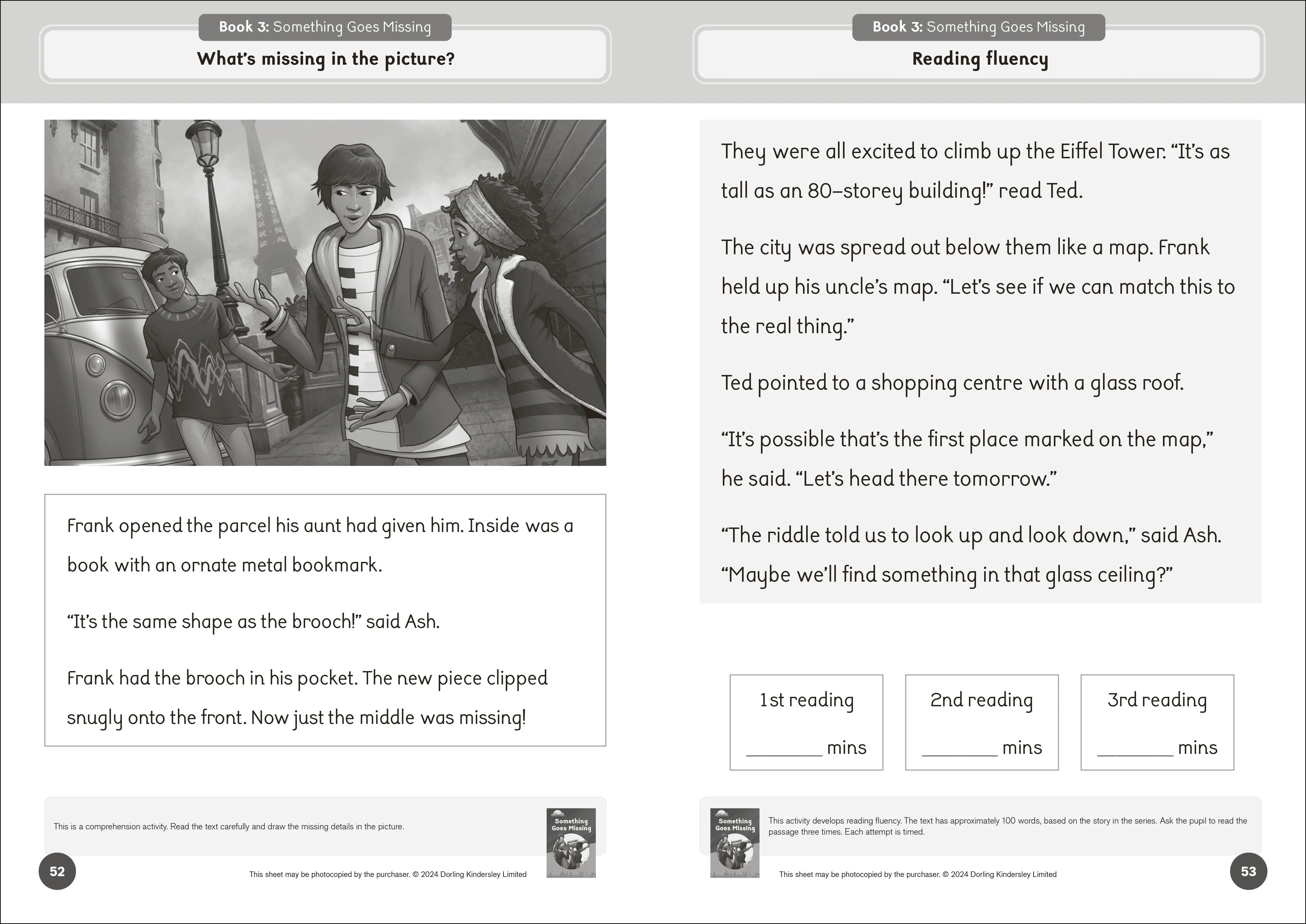 Phonic Books Hidden in Paris Activities - Image 3