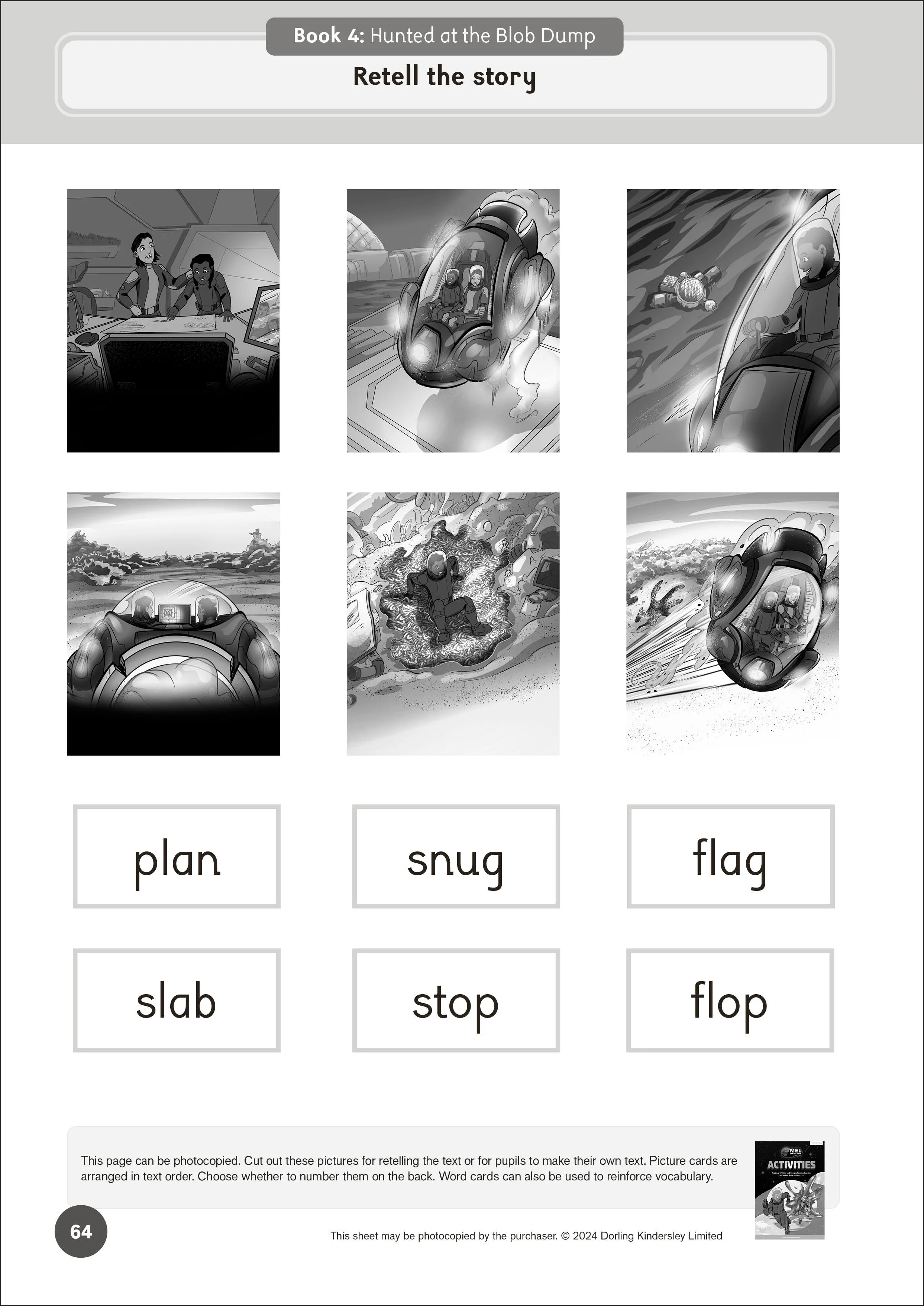 Phonic Books Mel on Mars Activities - Image 4