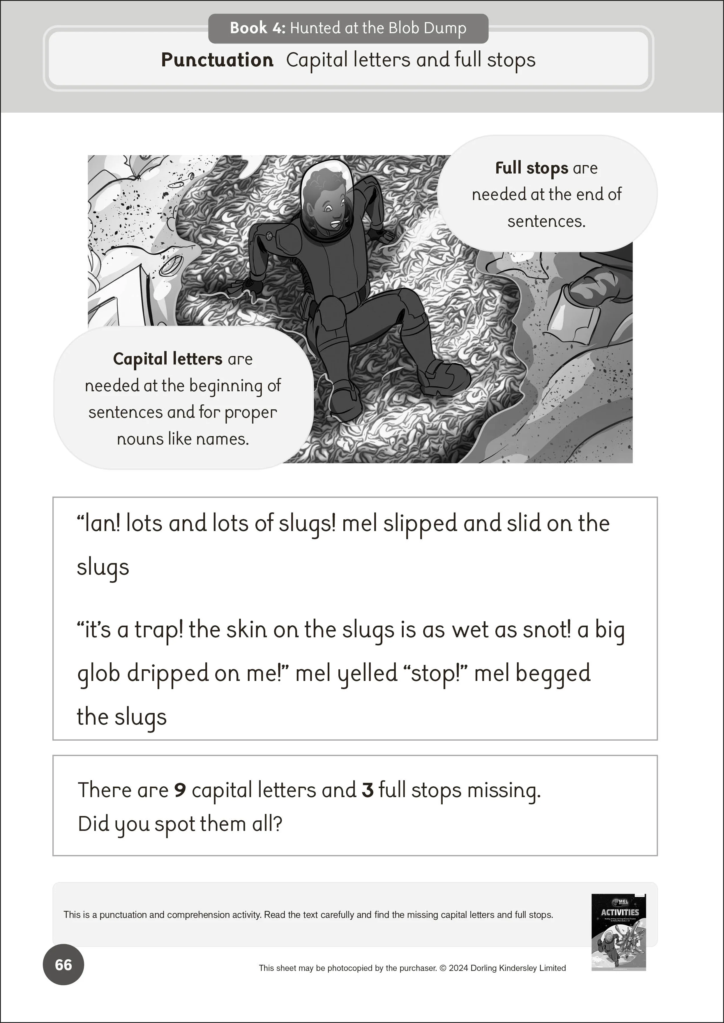Phonic Books Mel on Mars Activities - Image 5