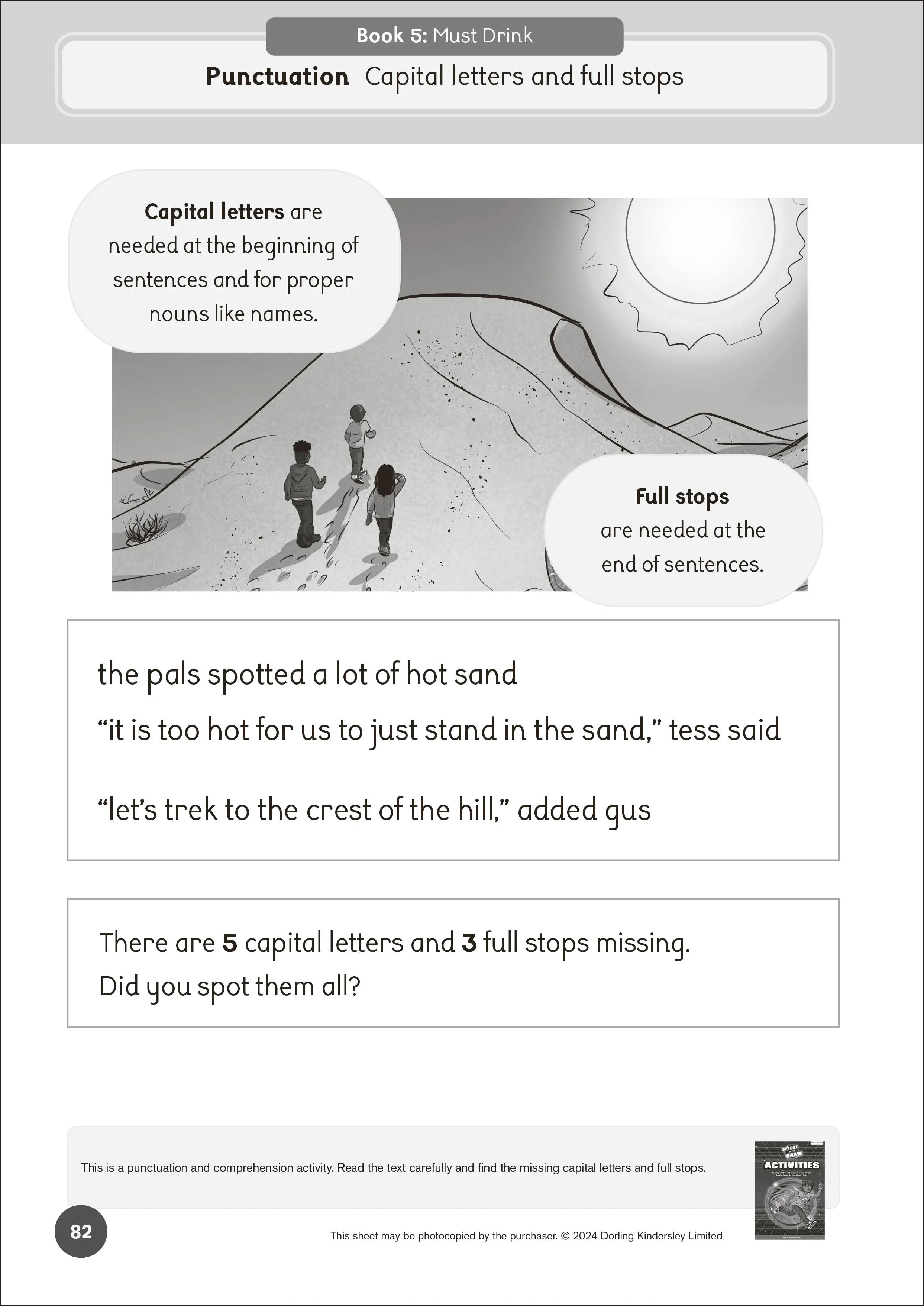 Phonic Books Get Out of the Game Activities - Image 4