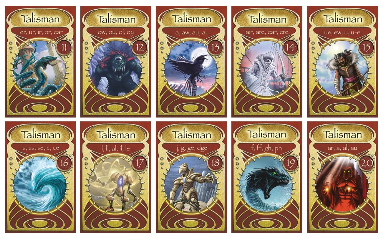Phonic Books Talisman Card Games, Boxes 11-20 - Image 3