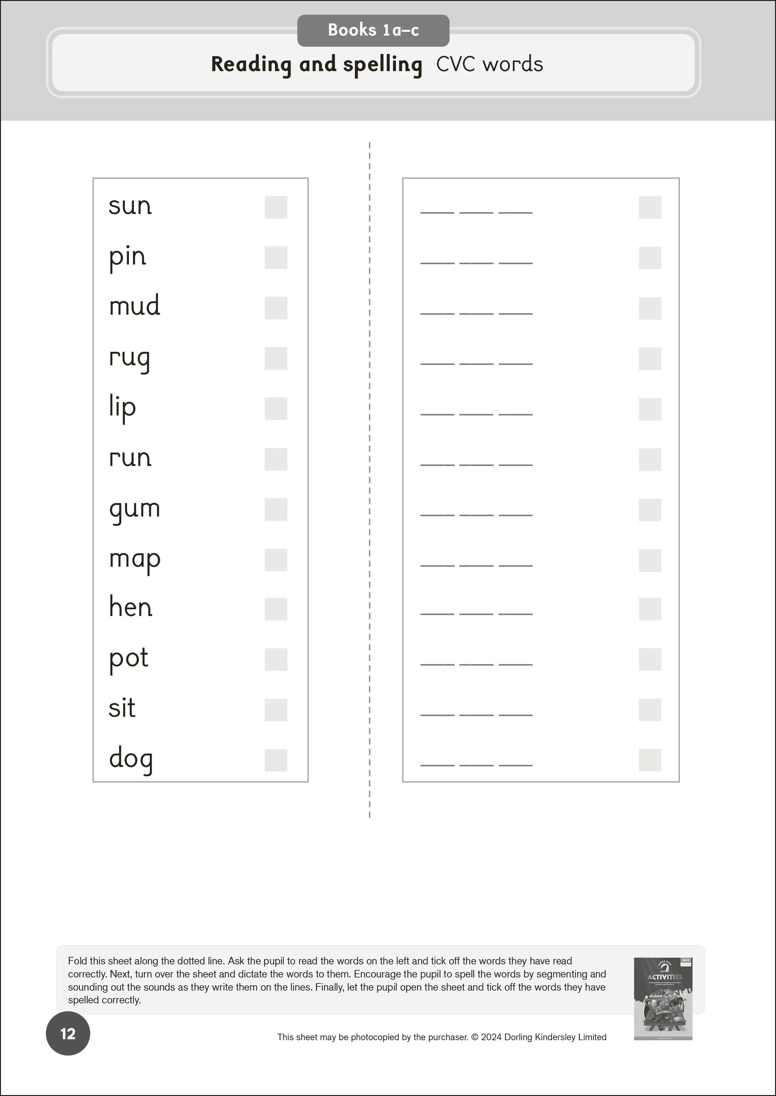 Phonic Books Moon Dogs Extras Set 2 Activities - Image 3