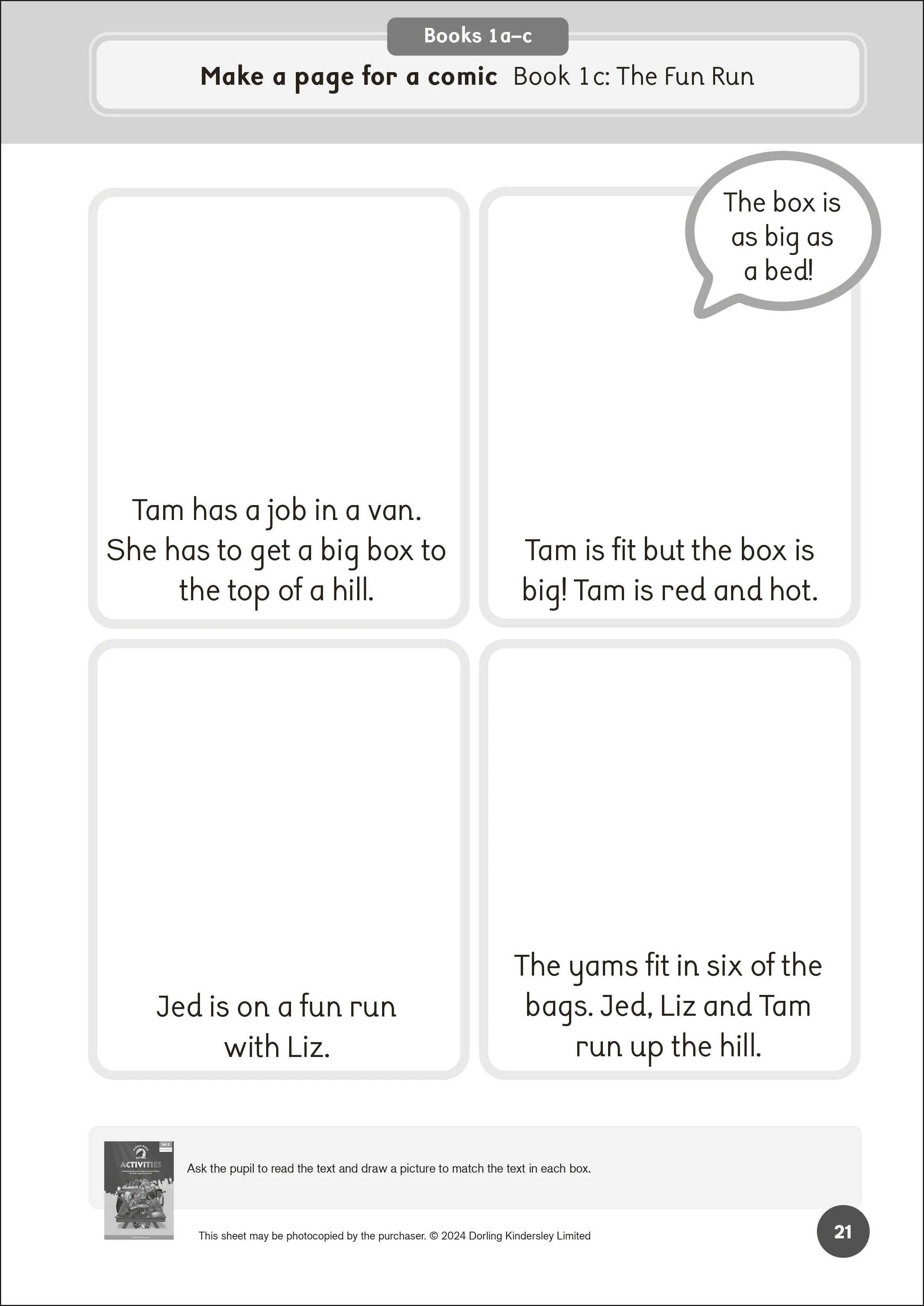 Phonic Books Moon Dogs Extras Set 2 Activities - Image 4