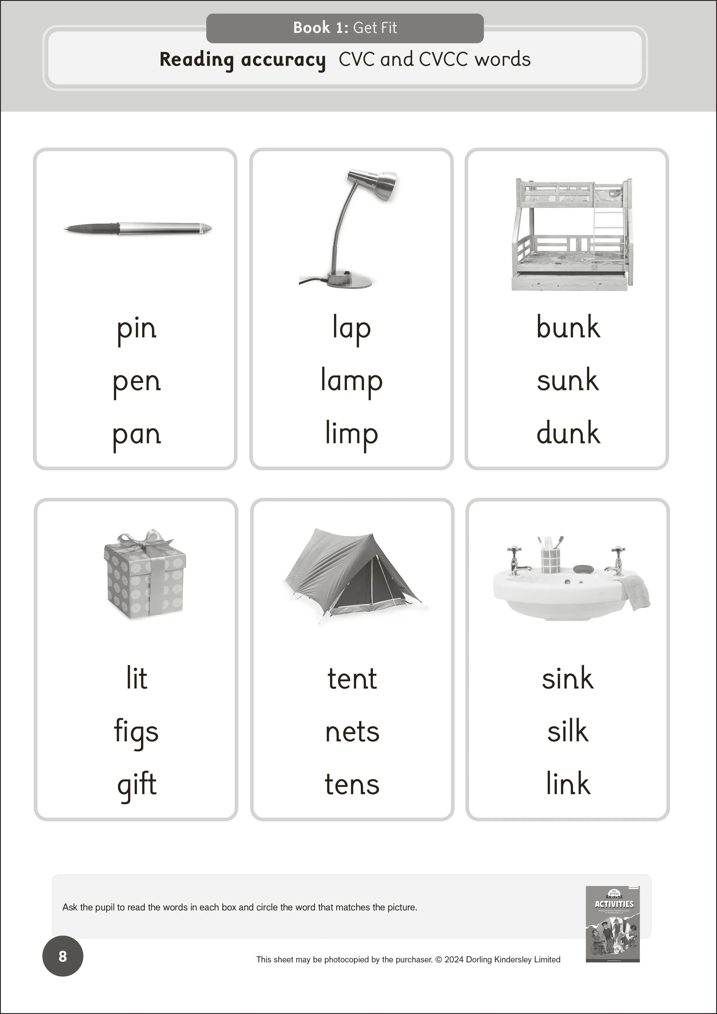 Phonic Books Pet Sitters Activities - Image 2