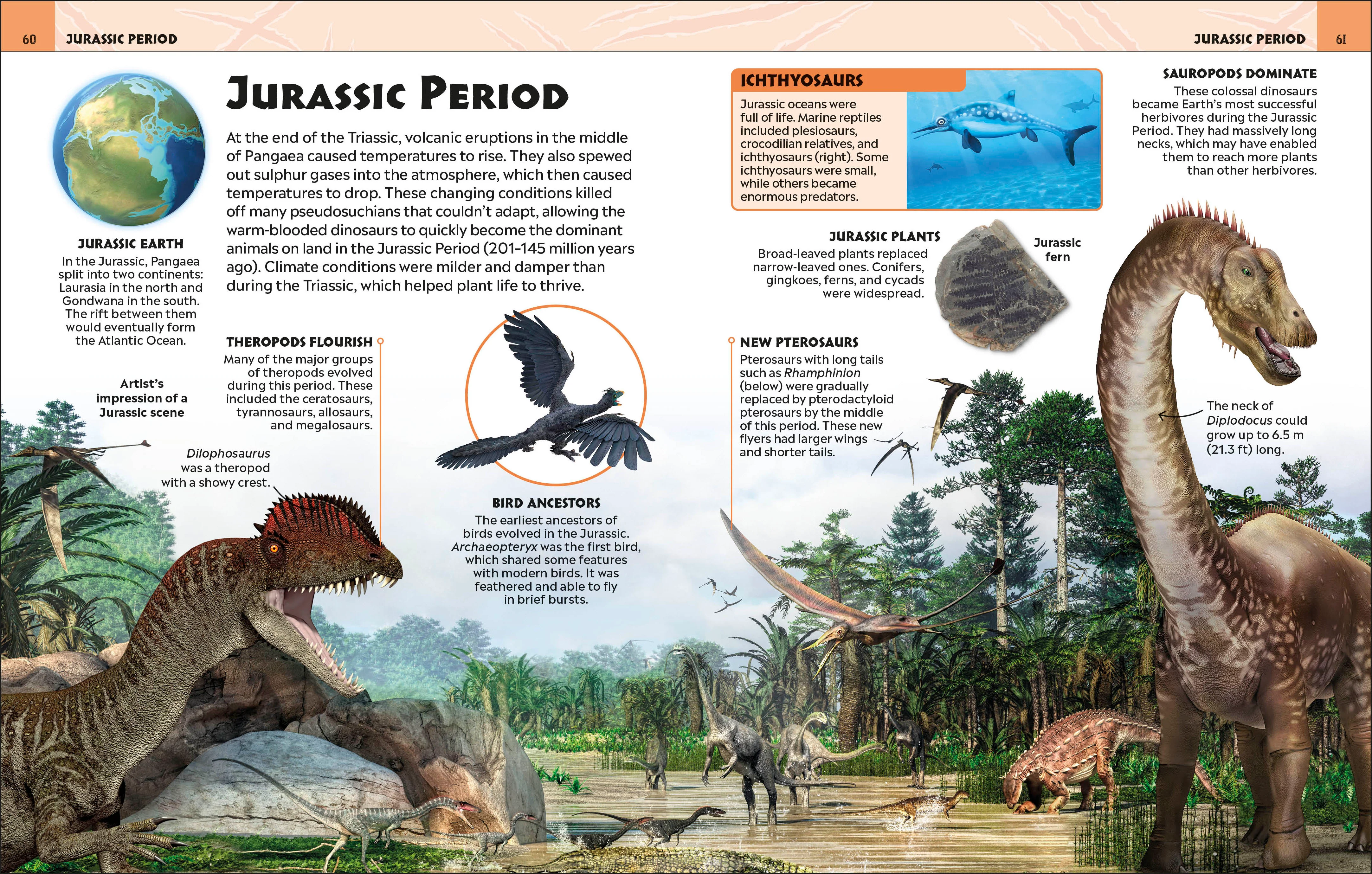 Extraordinary Dinosaurs and Other Prehistoric Life Visual Encyclopedia - Image 3