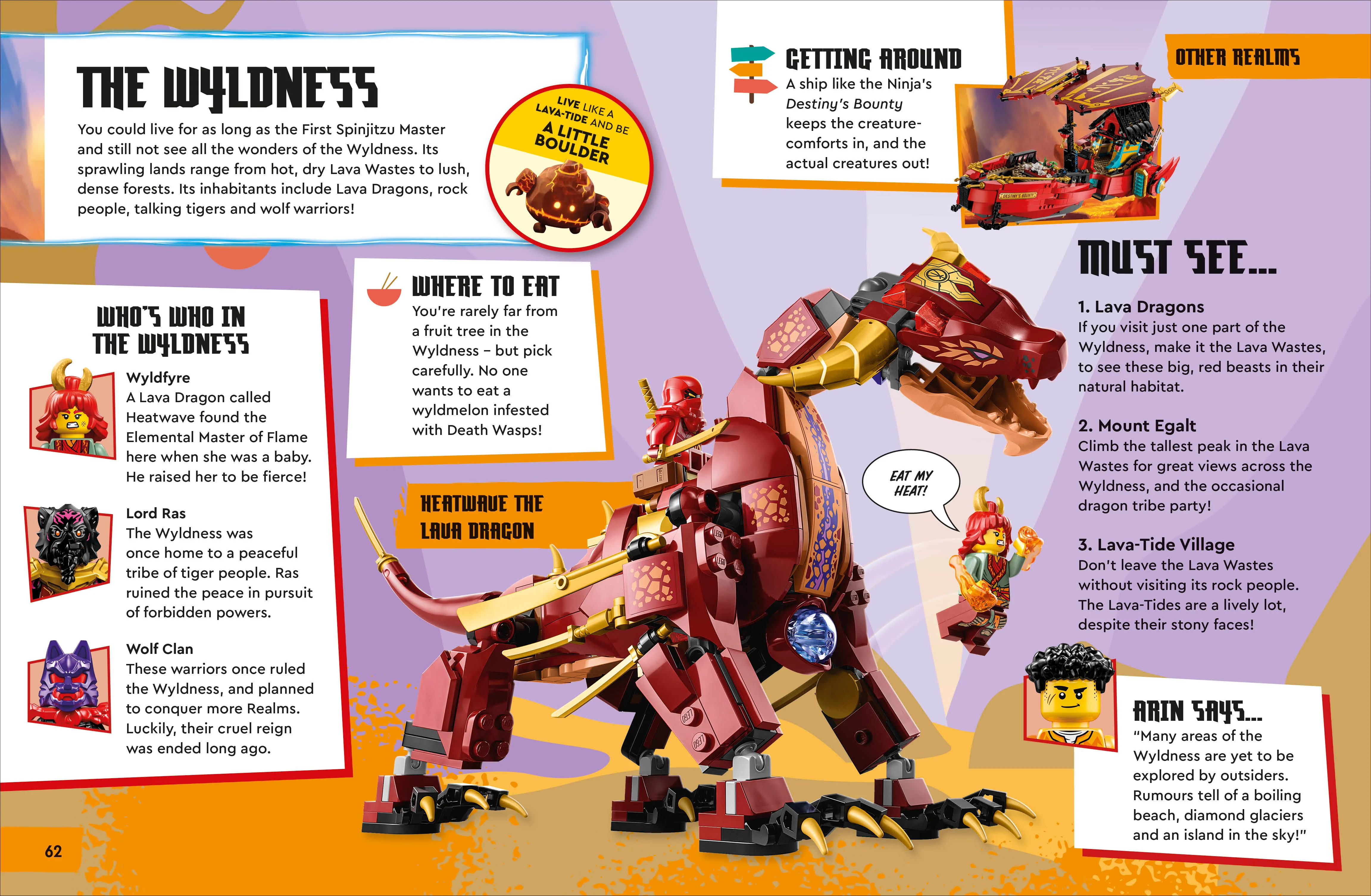 LEGO Ninjago Dragons Rising Adventure Atlas - Image 5