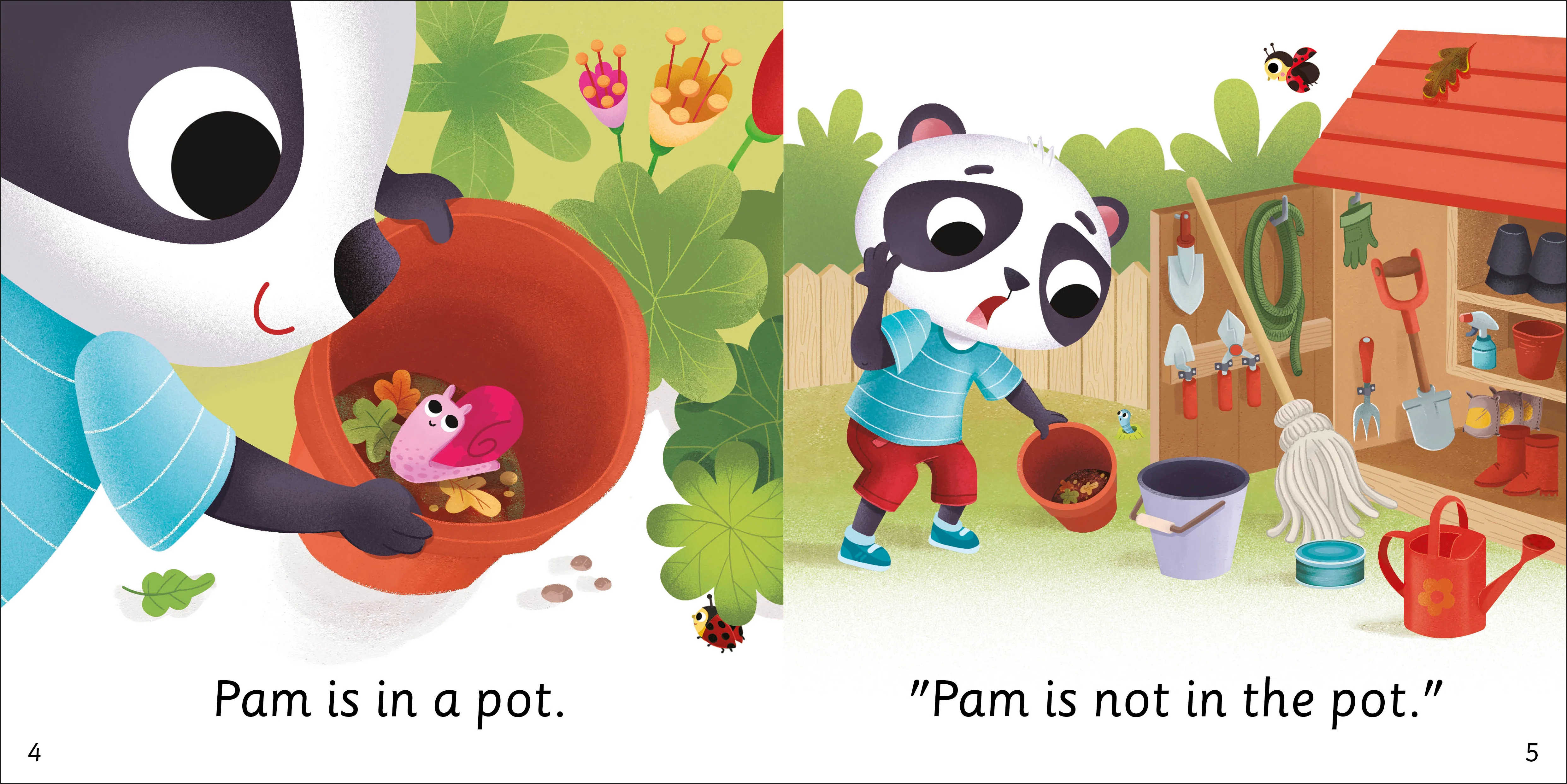 DK Super Phonics My First Decodable Stories Pet Shop Panda - Image 2
