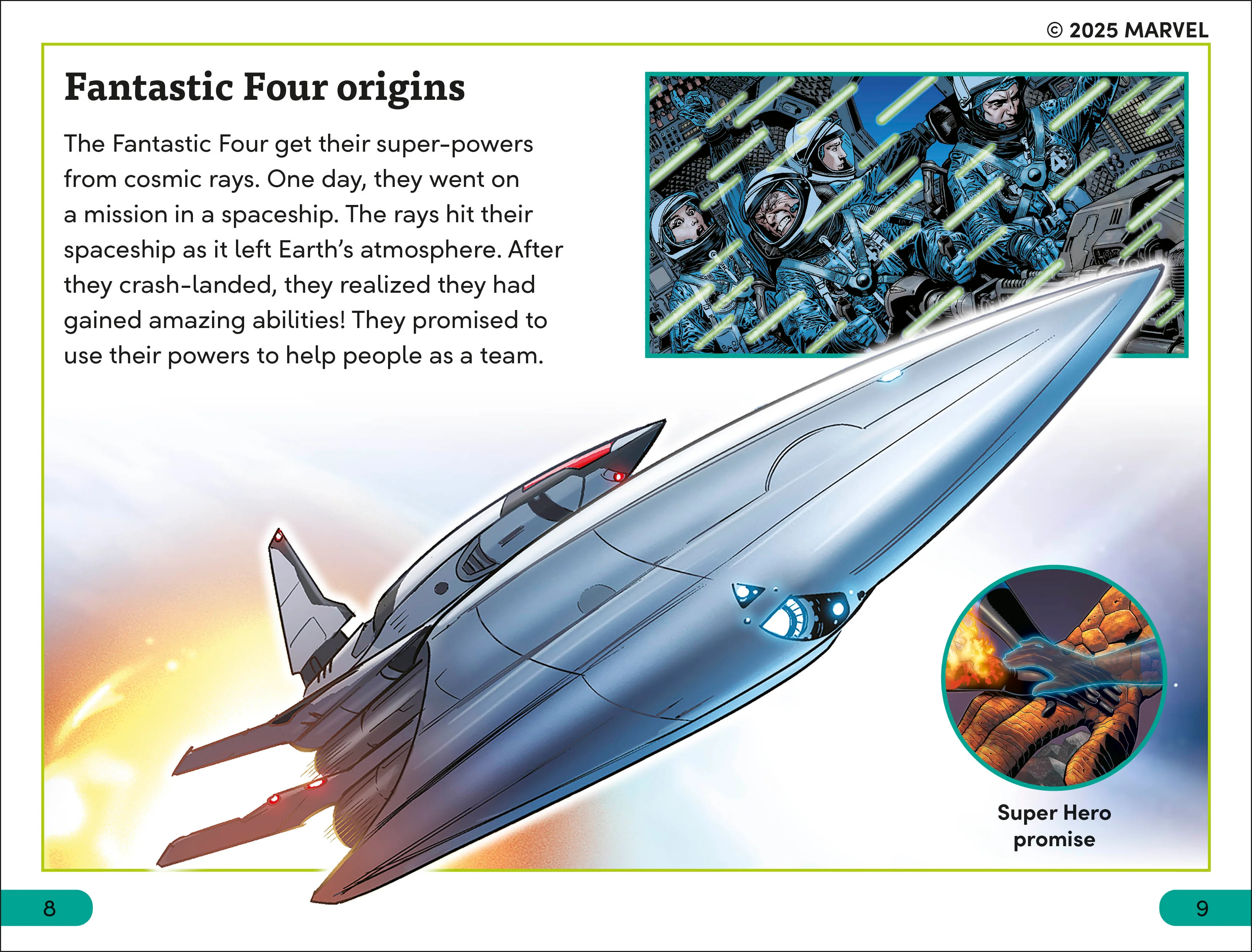 DK Super Readers Level 3 Marvel Fantastic Four Cosmic Adventures - Image 2