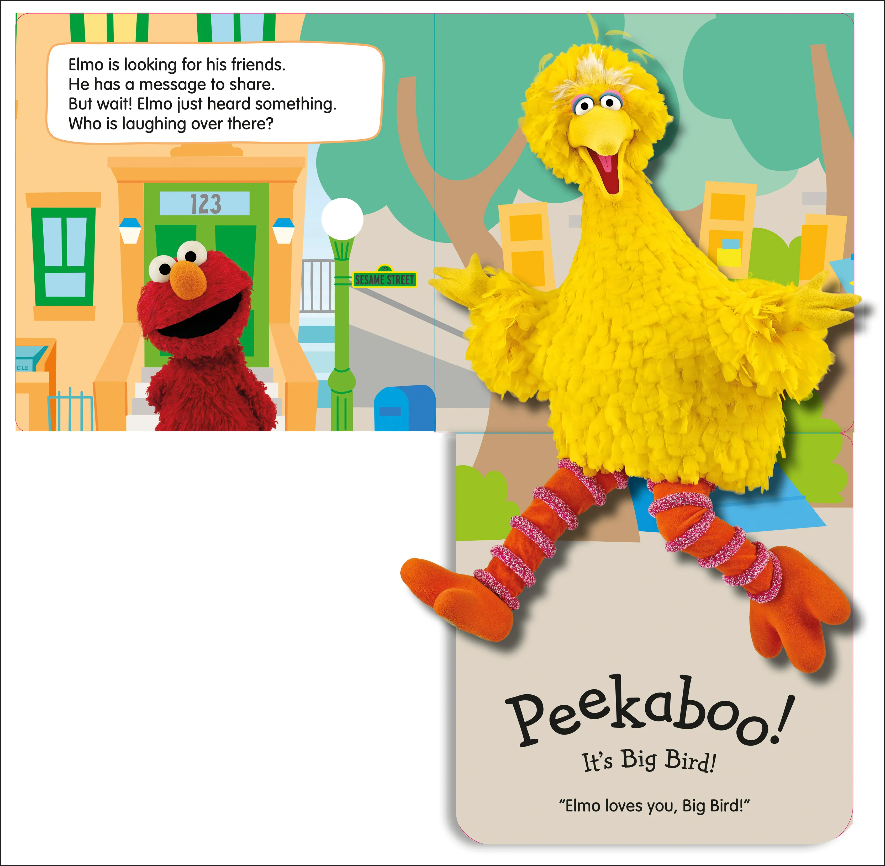 Pop-Up Peekaboo! Sesame Street Elmo Loves You - Image 3