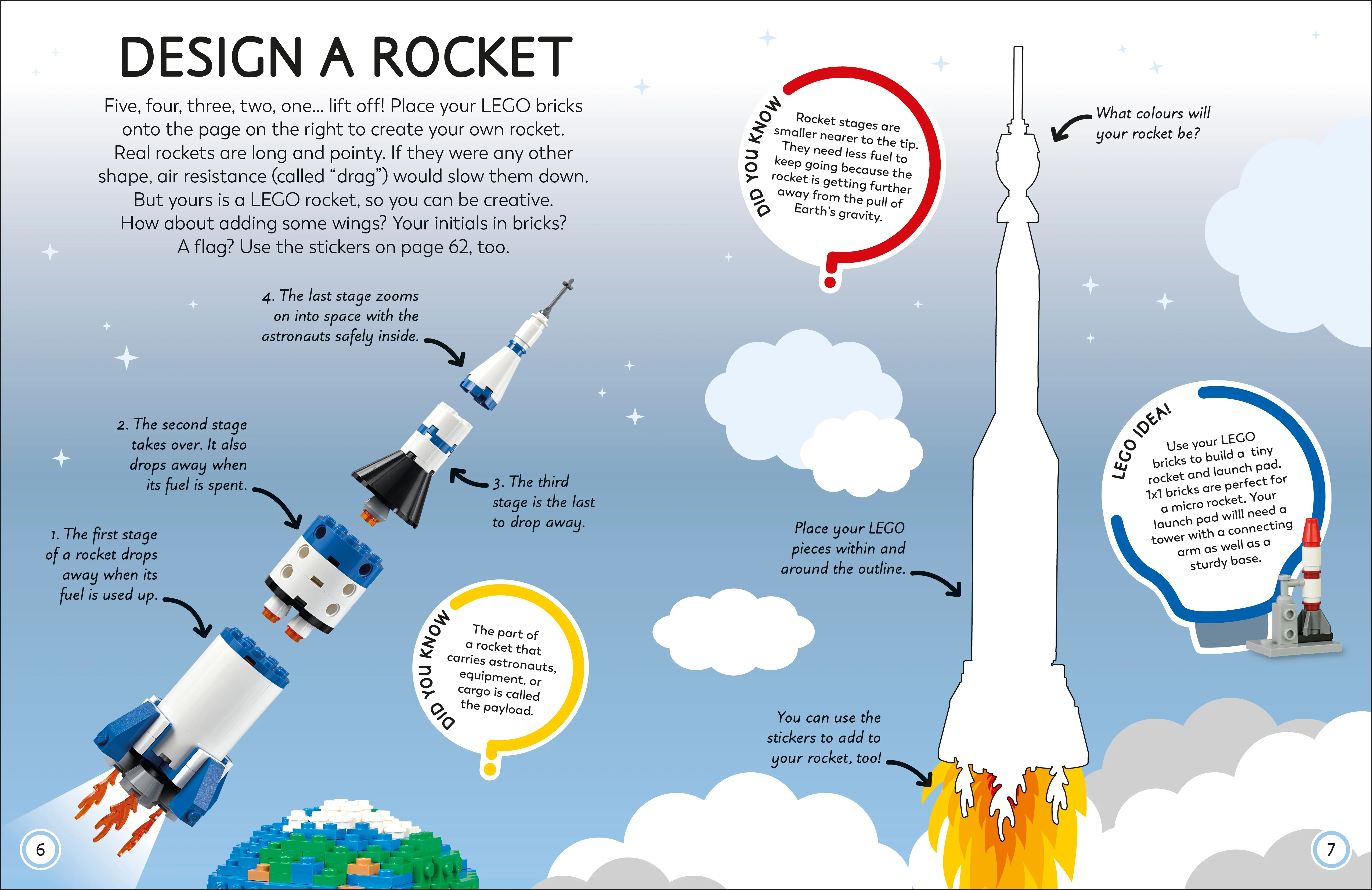 LEGO Ideas Activity Book Space - Image 3