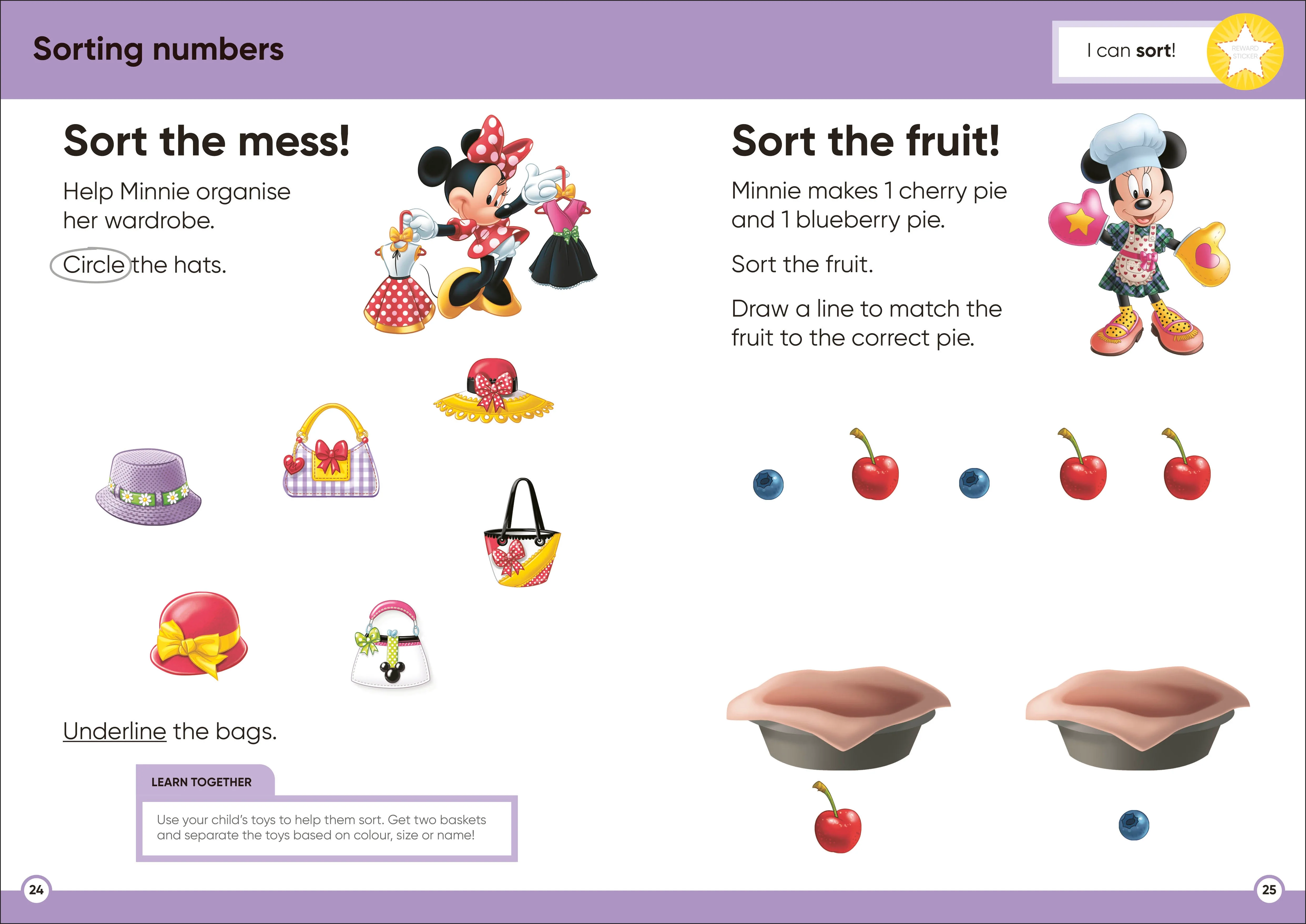 Disney Learning Get Ready for Maths (Ages 3-5) - Image 3