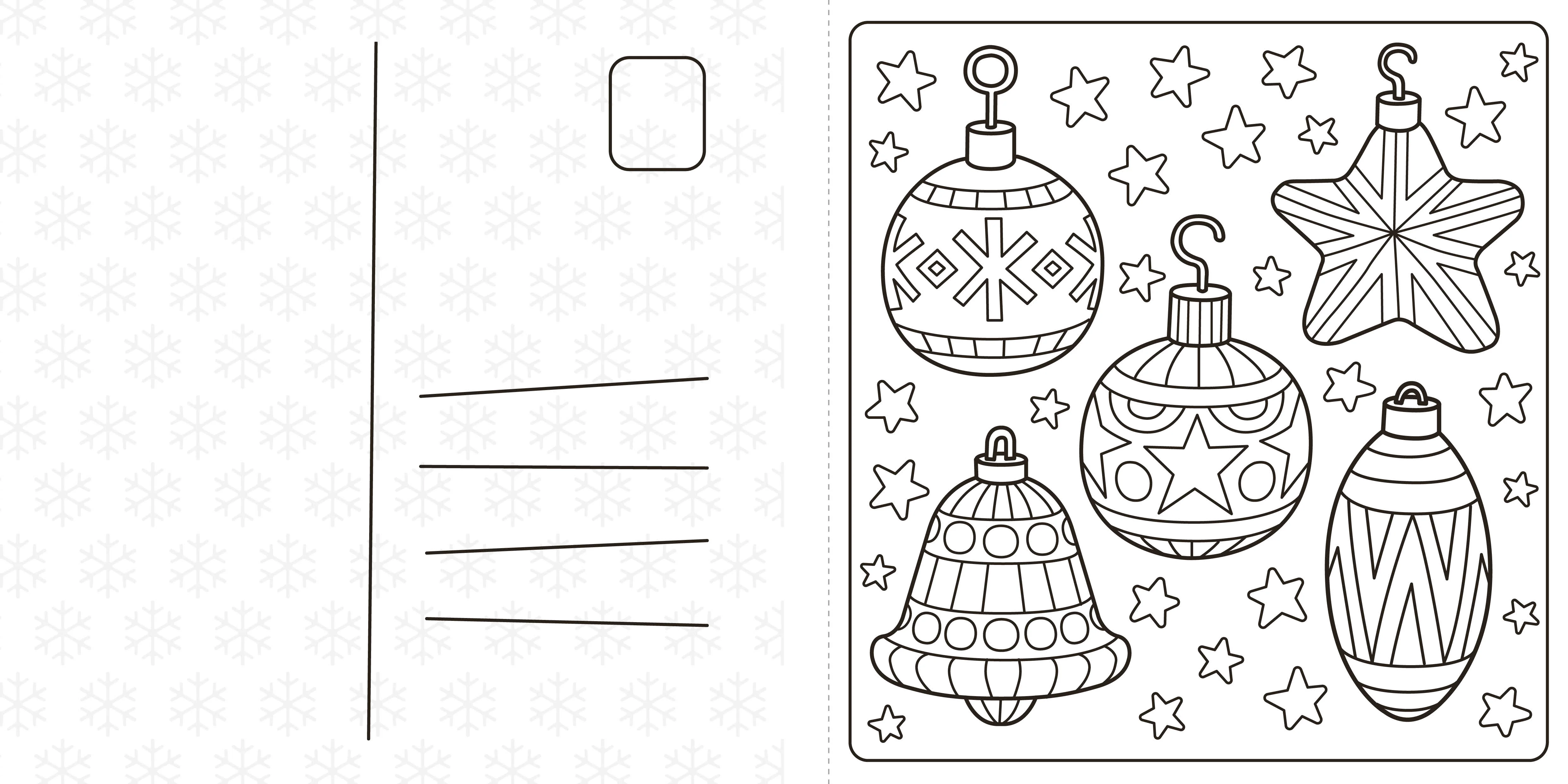 Super Cuties A Cosy Christmas Colouring Book - Image 4