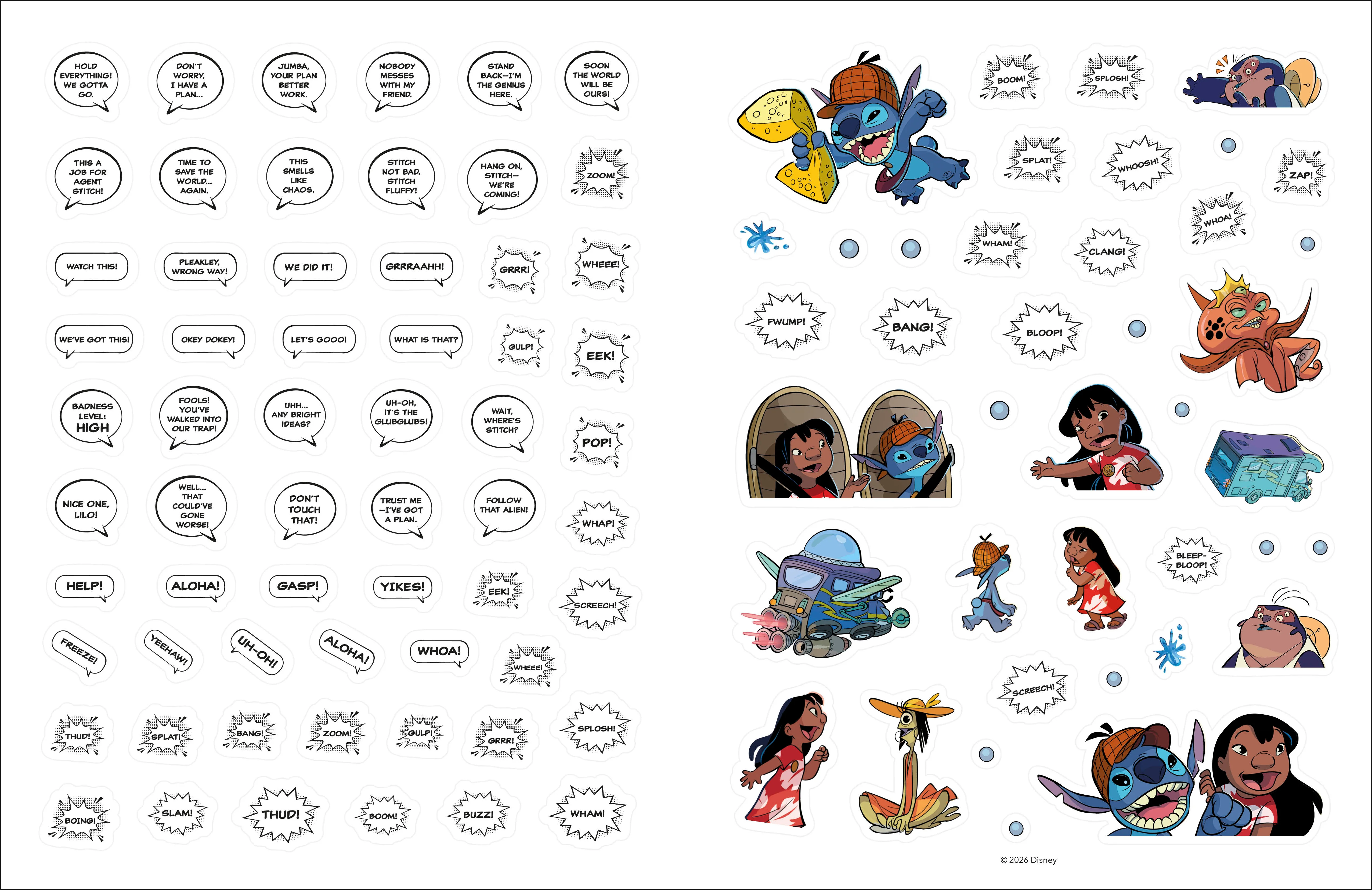 Disney Stitch Story Sticker Book - Image 3