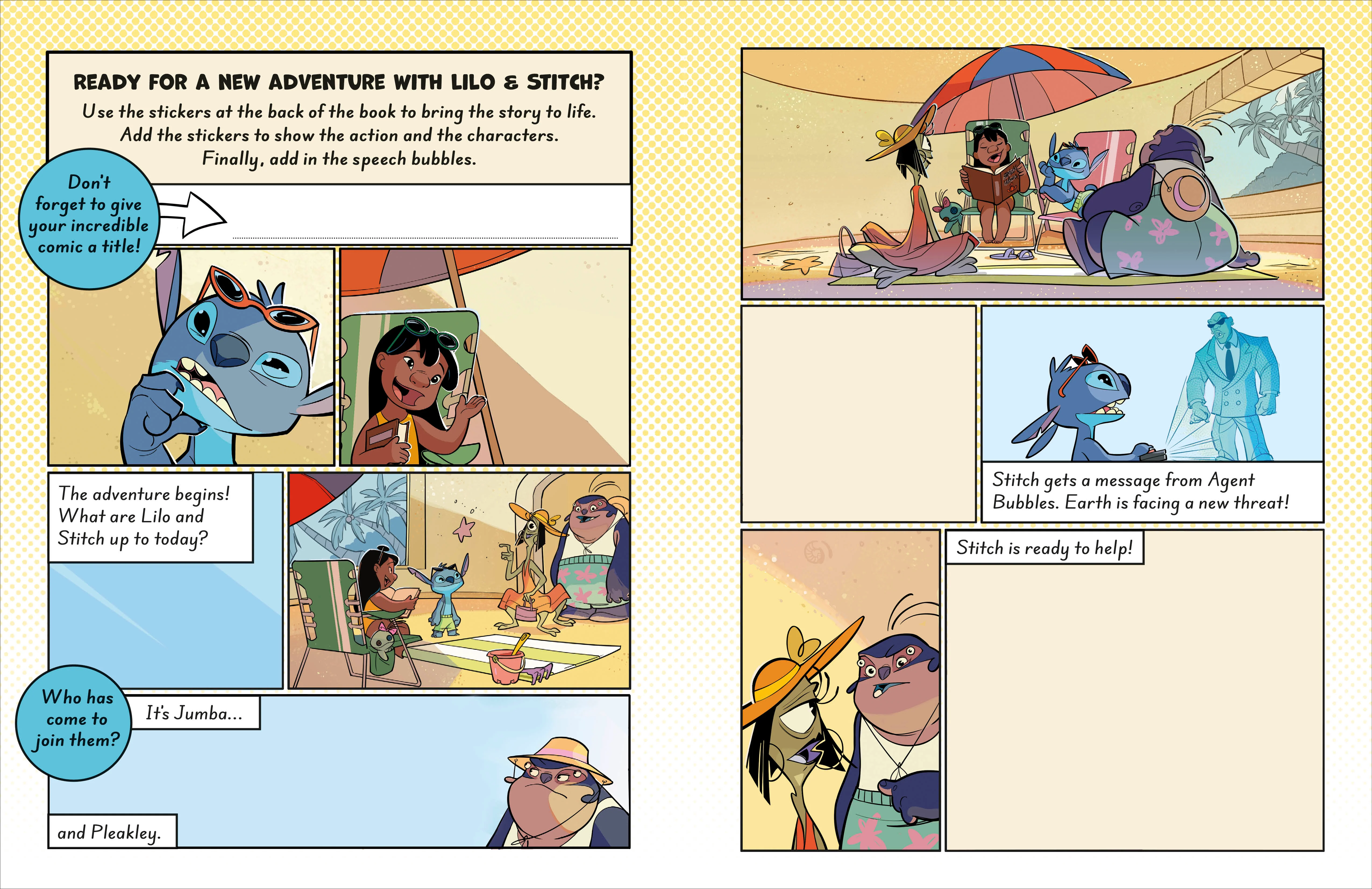 Disney Stitch Story Sticker Book - Image 7