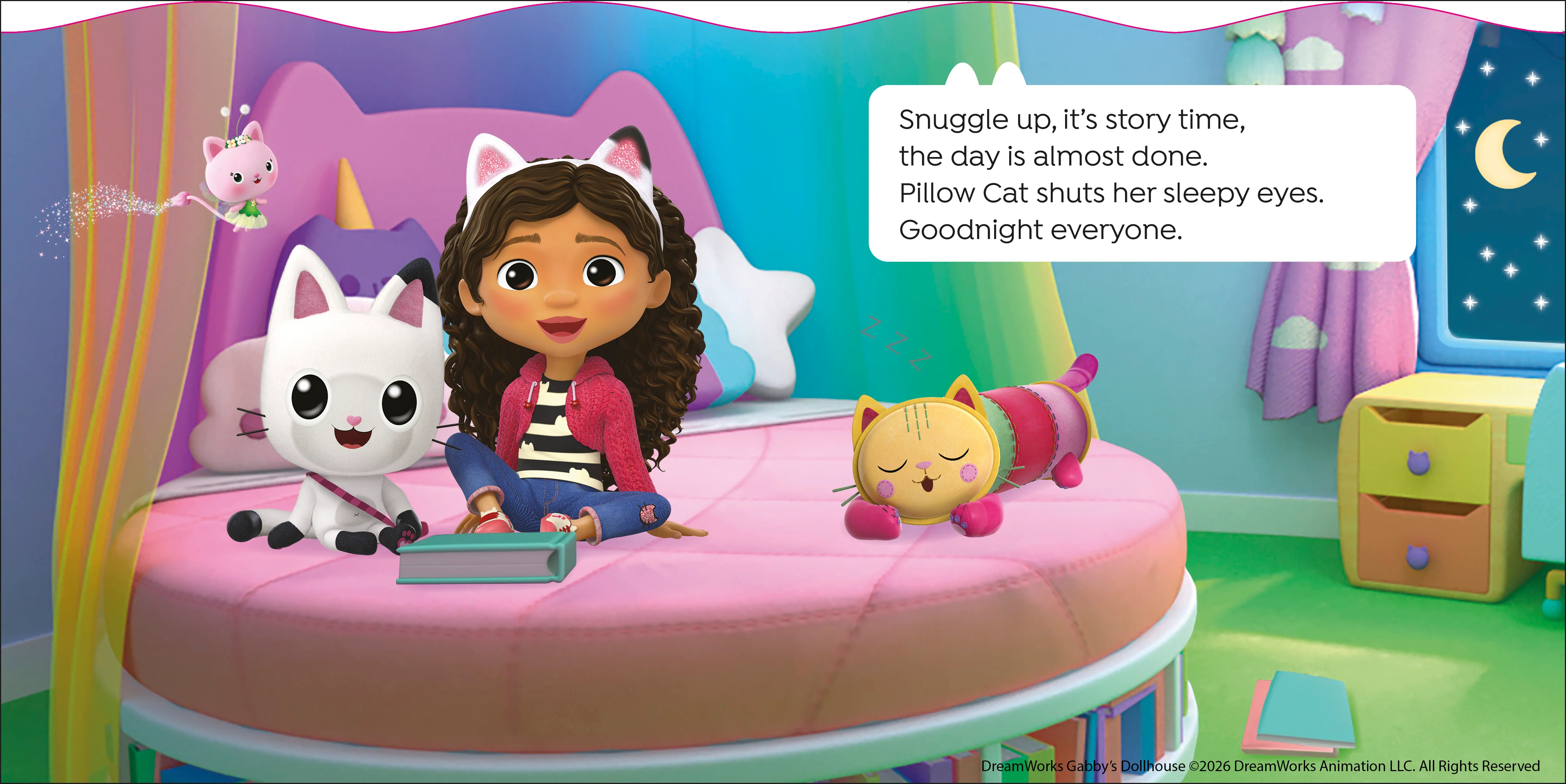 Gabby's Dollhouse Goodnight Fold-out Book - Image 2