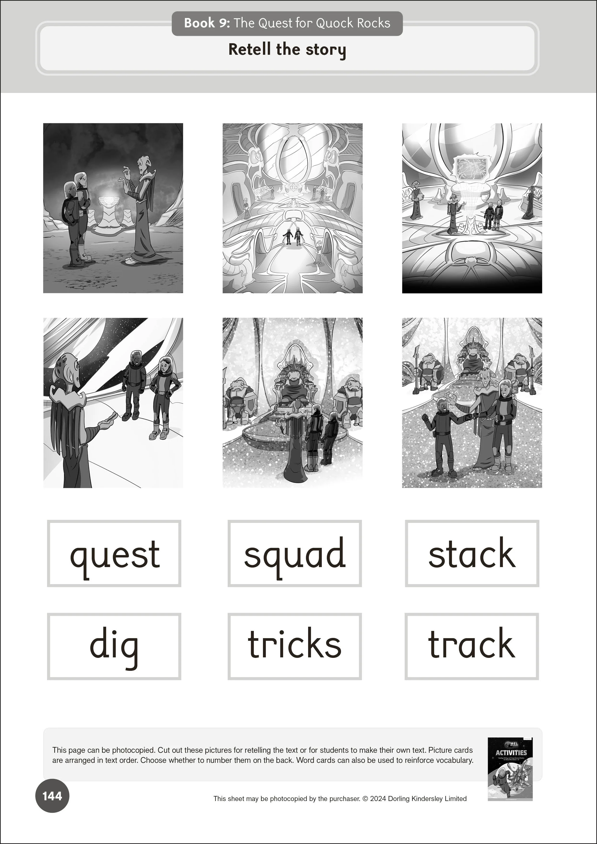 Phonic Books Mel on Mars Activities - Image 6
