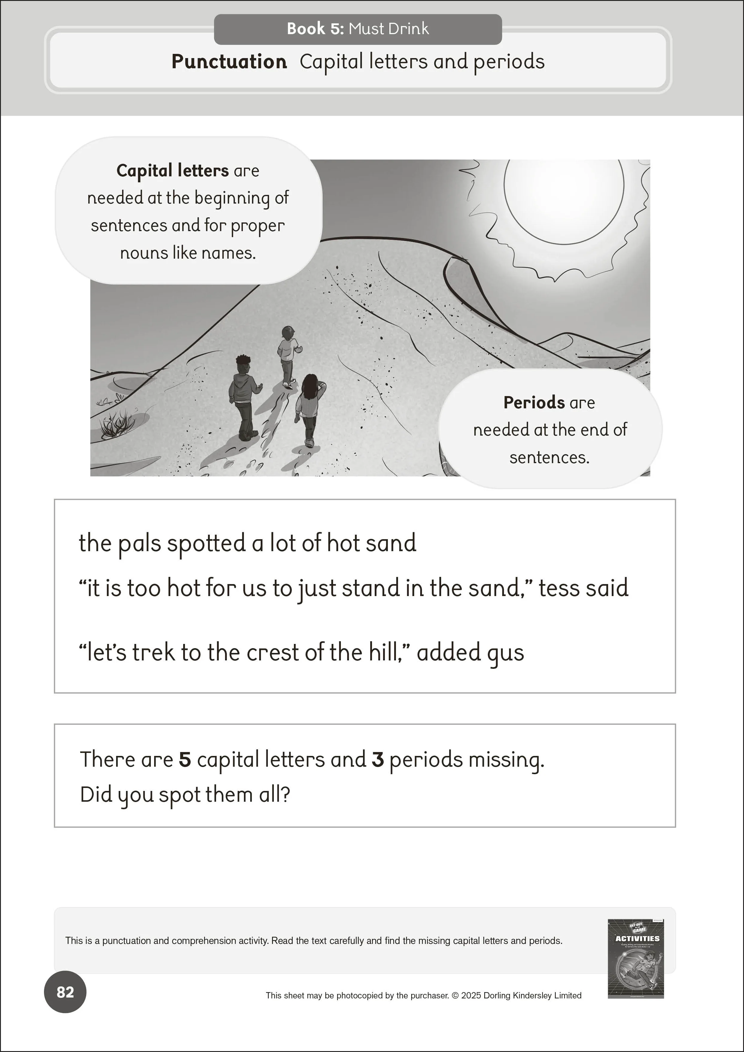 Phonic Books Get Out of the Game Activities - Image 4