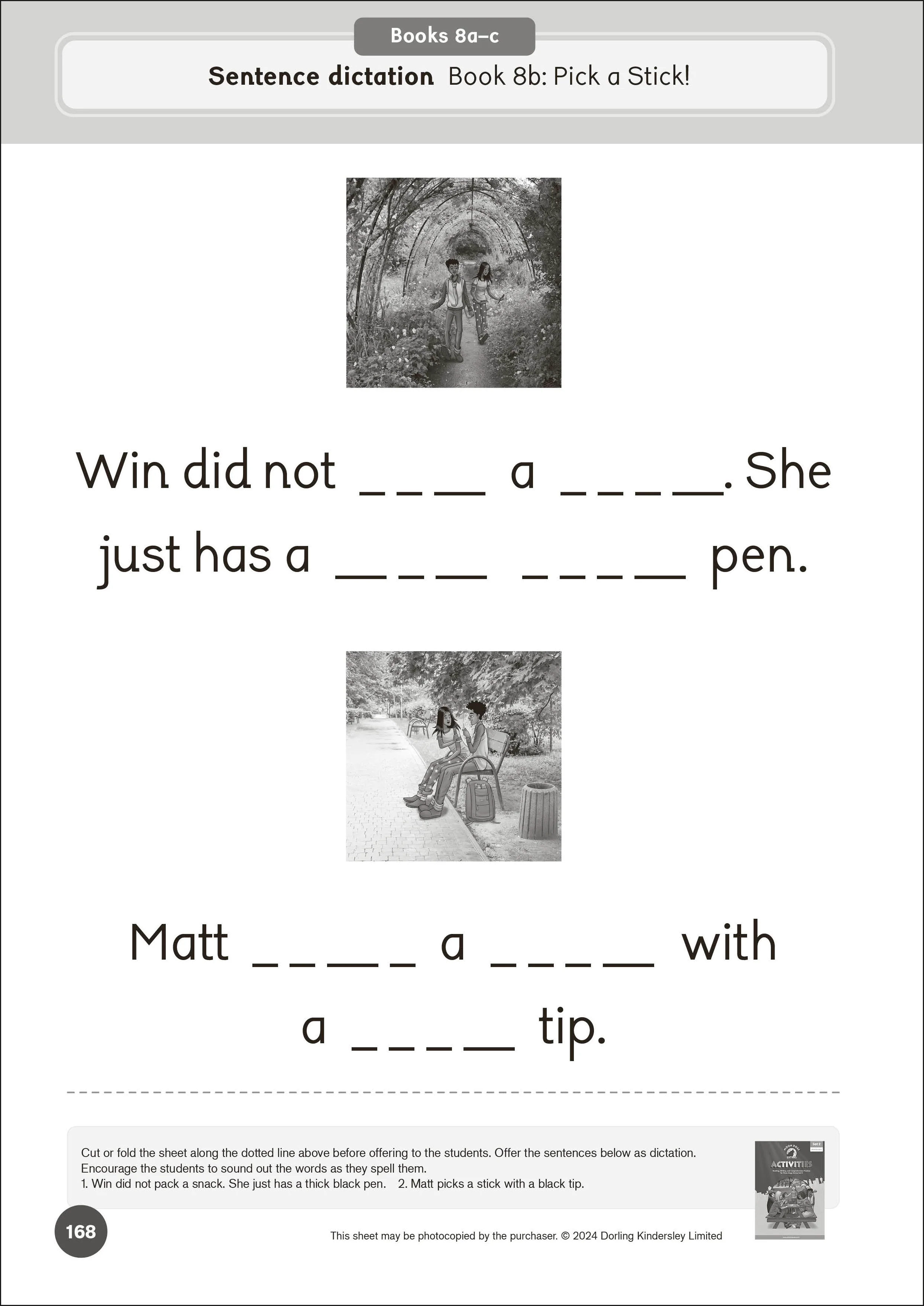 Phonic Books Moon Dogs Extras Set 2 Activities - Image 6