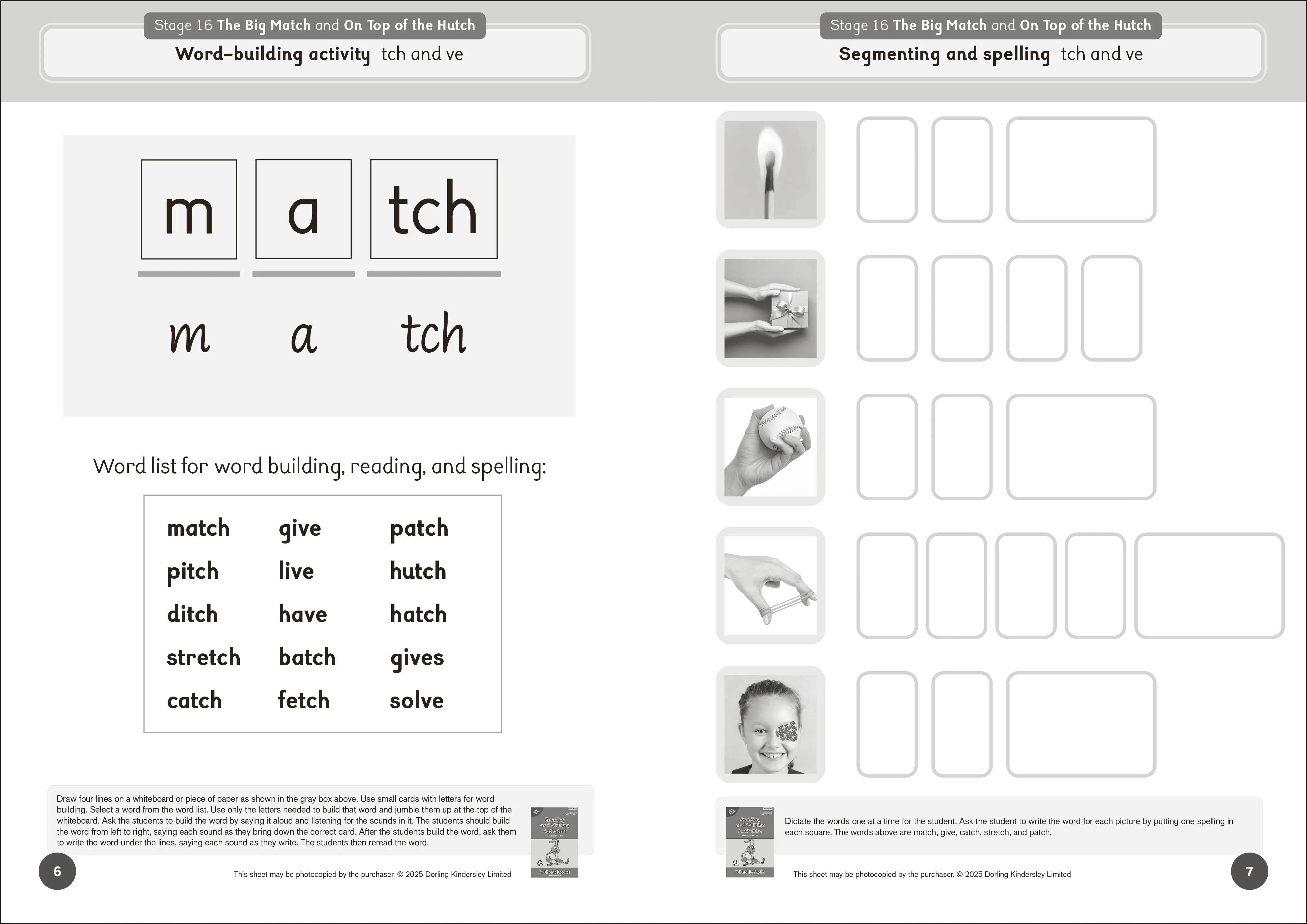 Phonic Books Dandelion Launchers Extras Stages 16-20 Reading and Writing Activities - Image 2