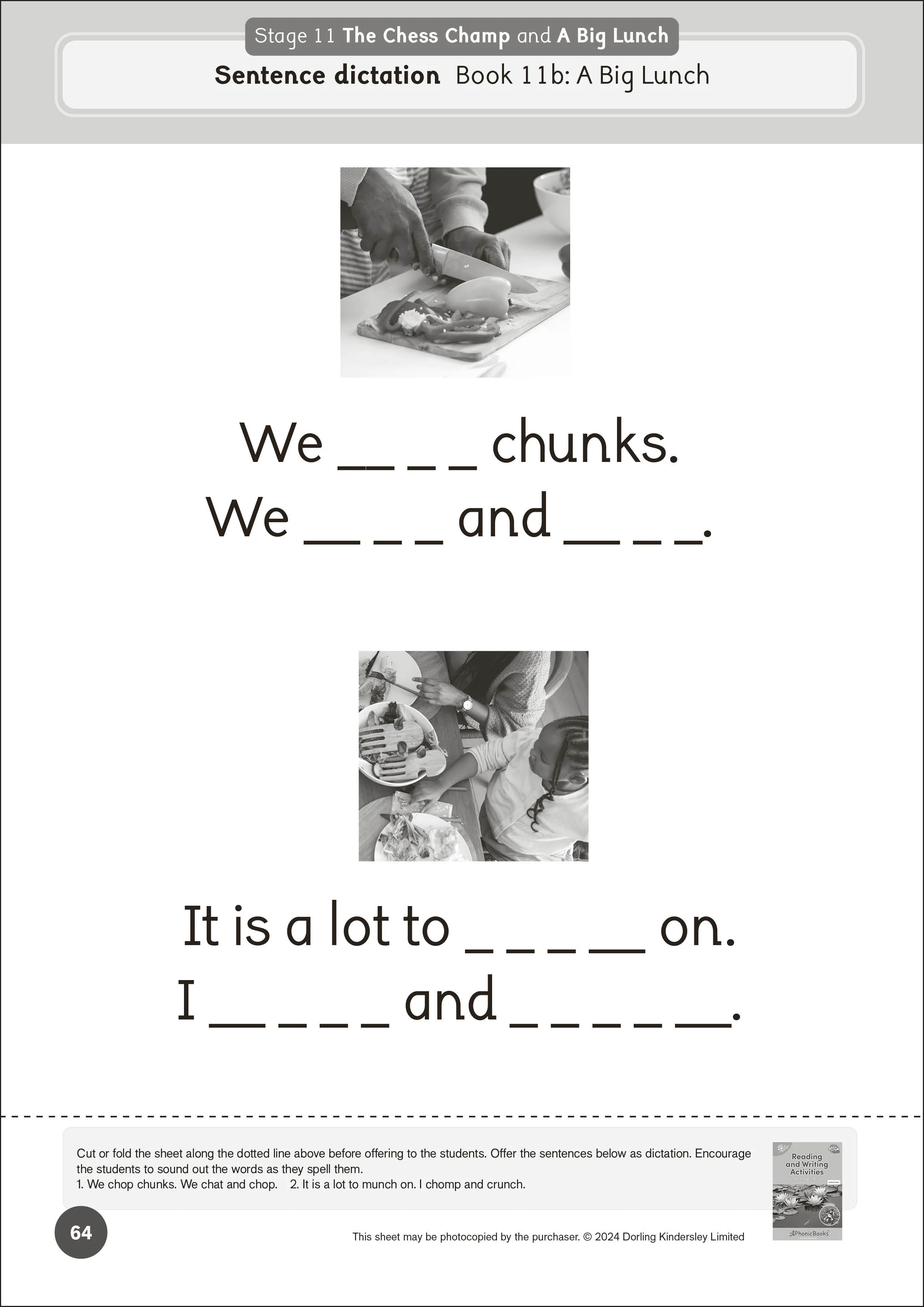 Phonic Books Dandelion World Extras Stages 8-15 Activities - Image 6