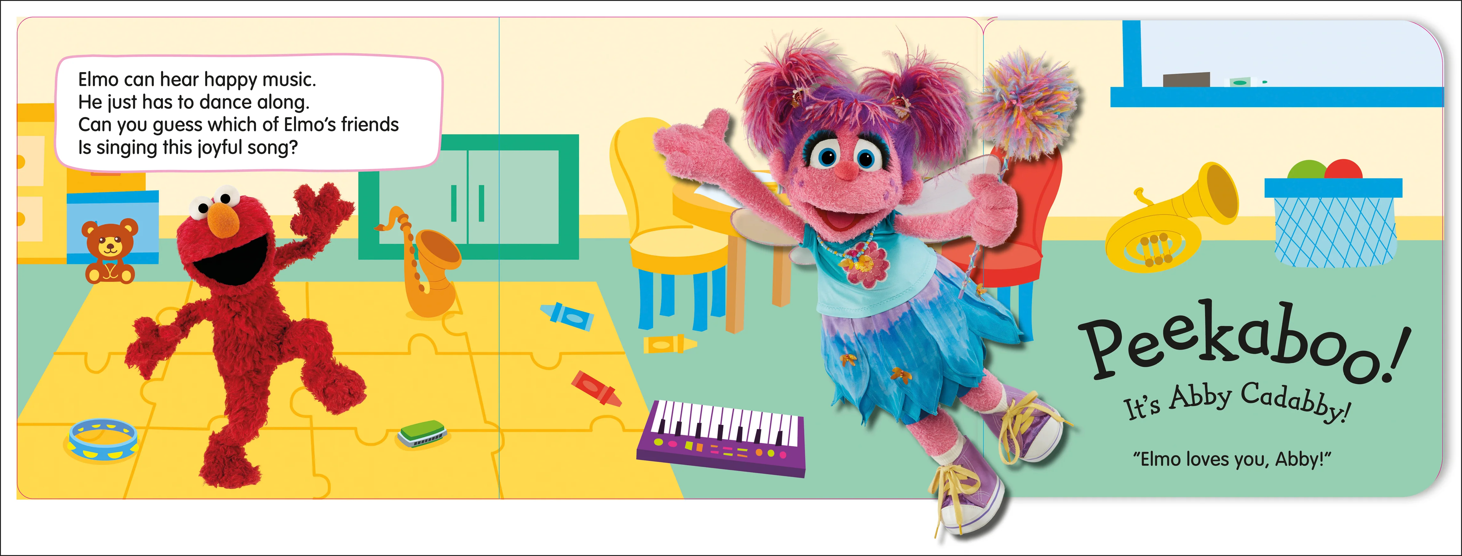 Pop-Up Peekaboo! Sesame Street Elmo Loves You - Image 5