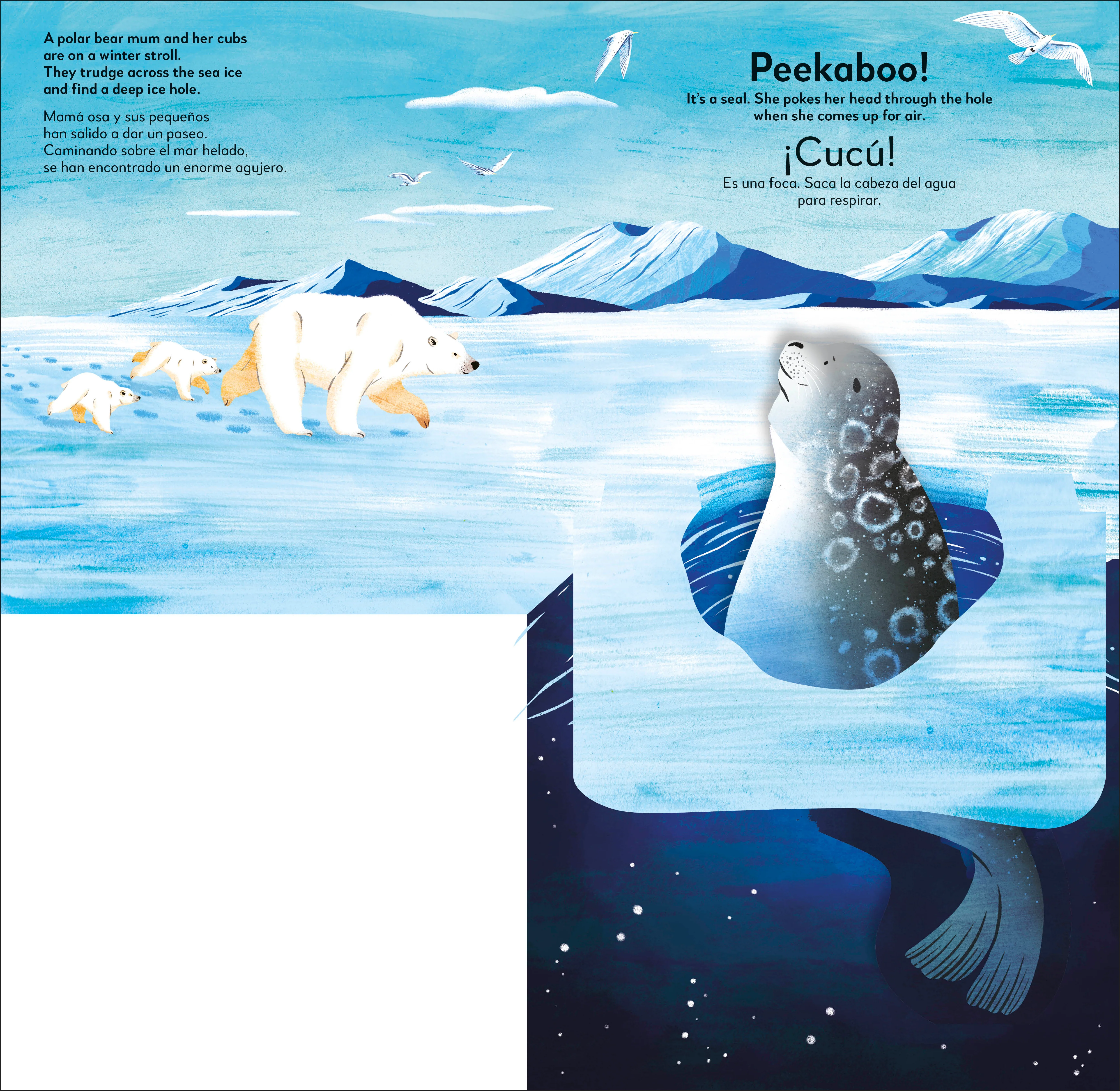 Bilingual Pop-up Peekaboo! Winter / El invierno - Image 3