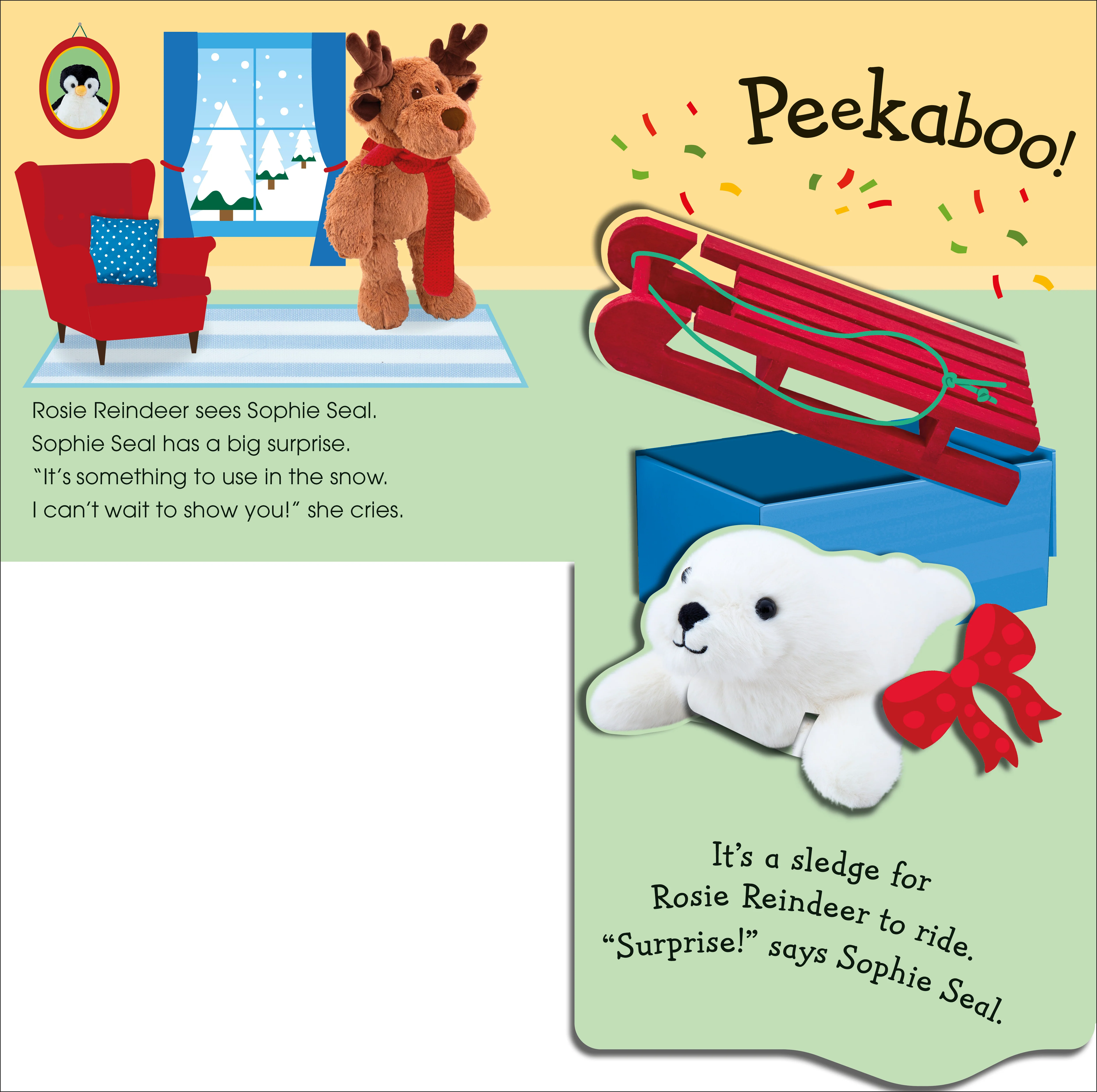 Pop-Up Peekaboo! Reindeer - Image 3