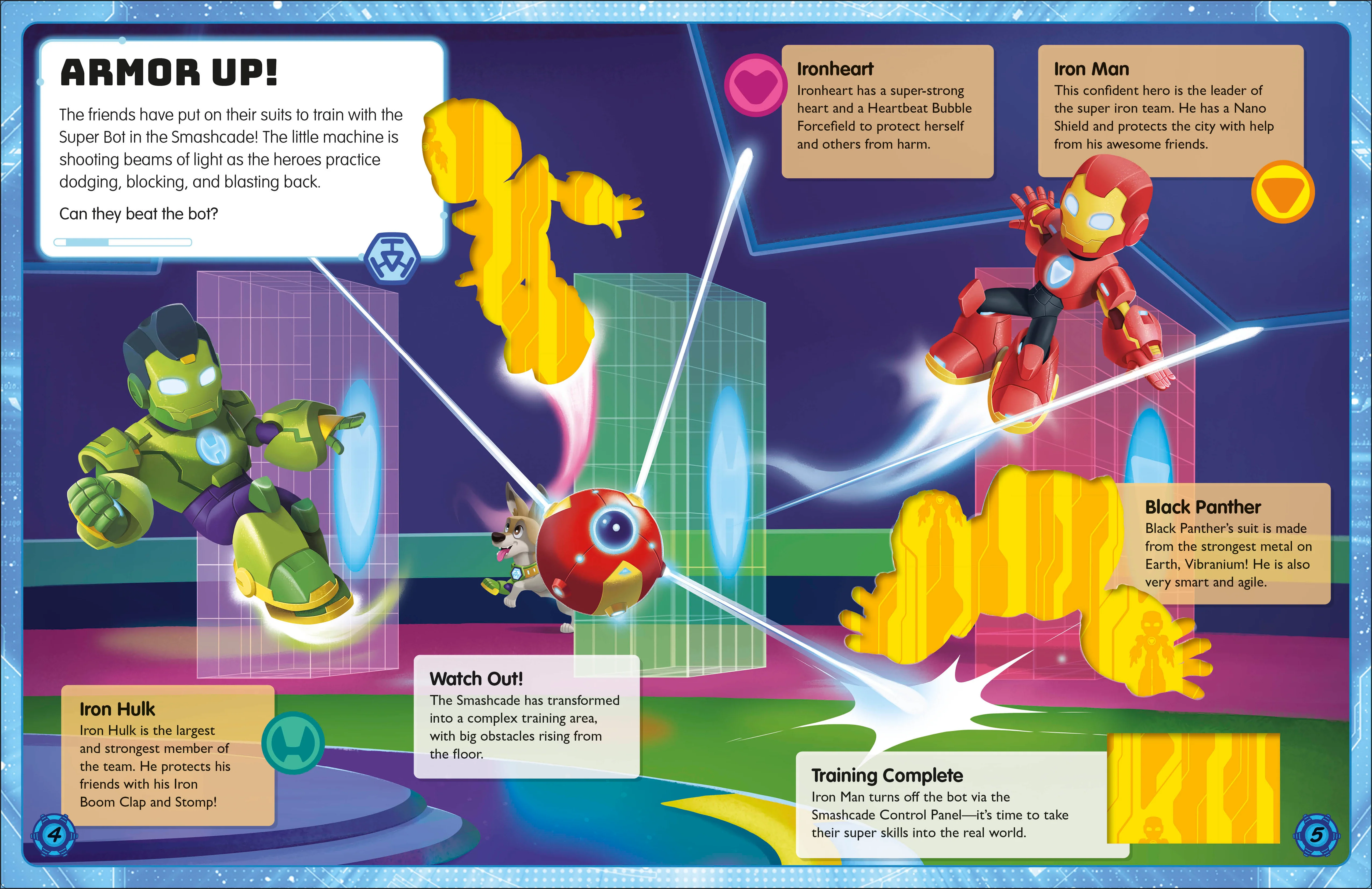 Marvel Iron Man and his Awesome Friends Ultimate Sticker Book - Image 3